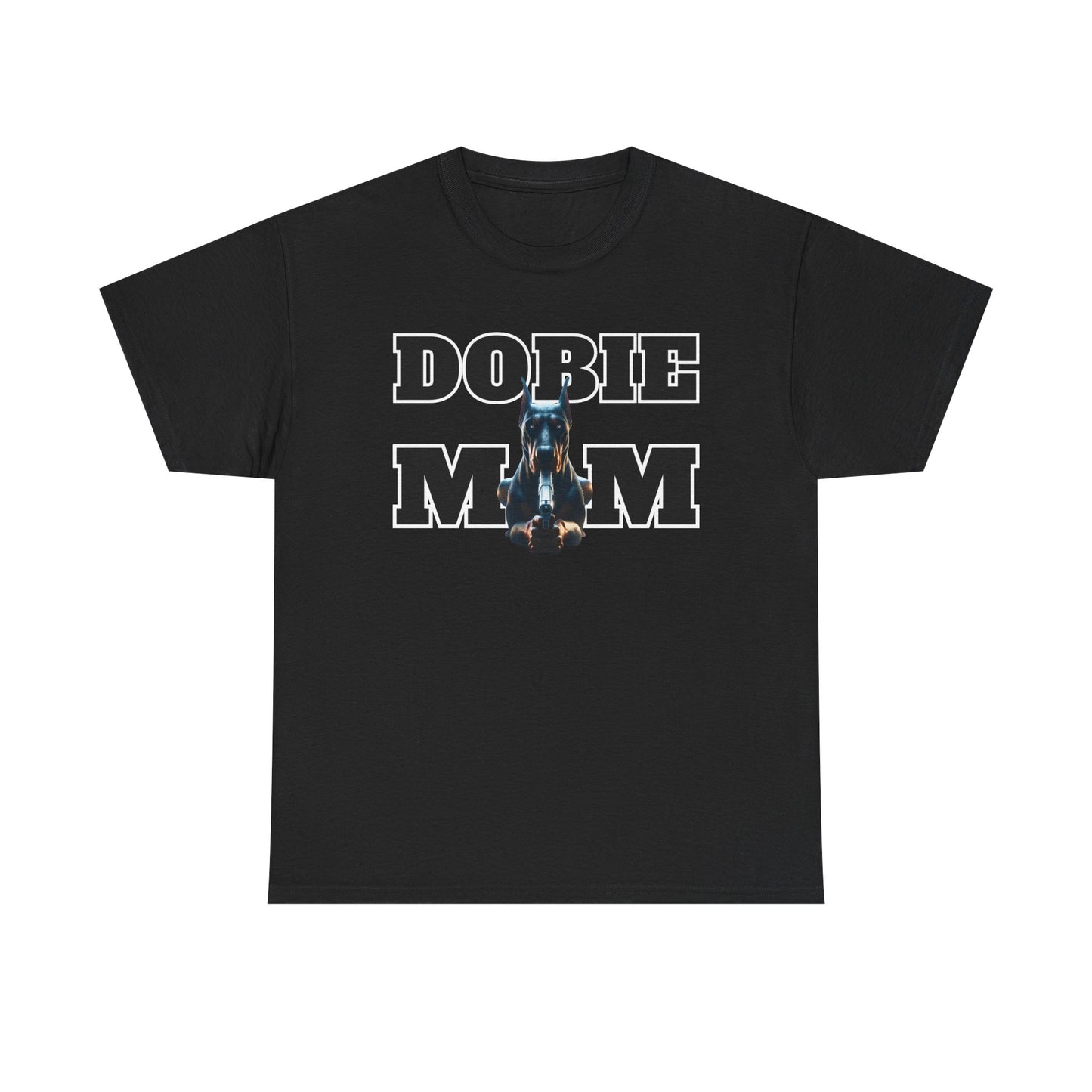 Dobie Mom 06 2025 Unisex Heavy Cotton Tee