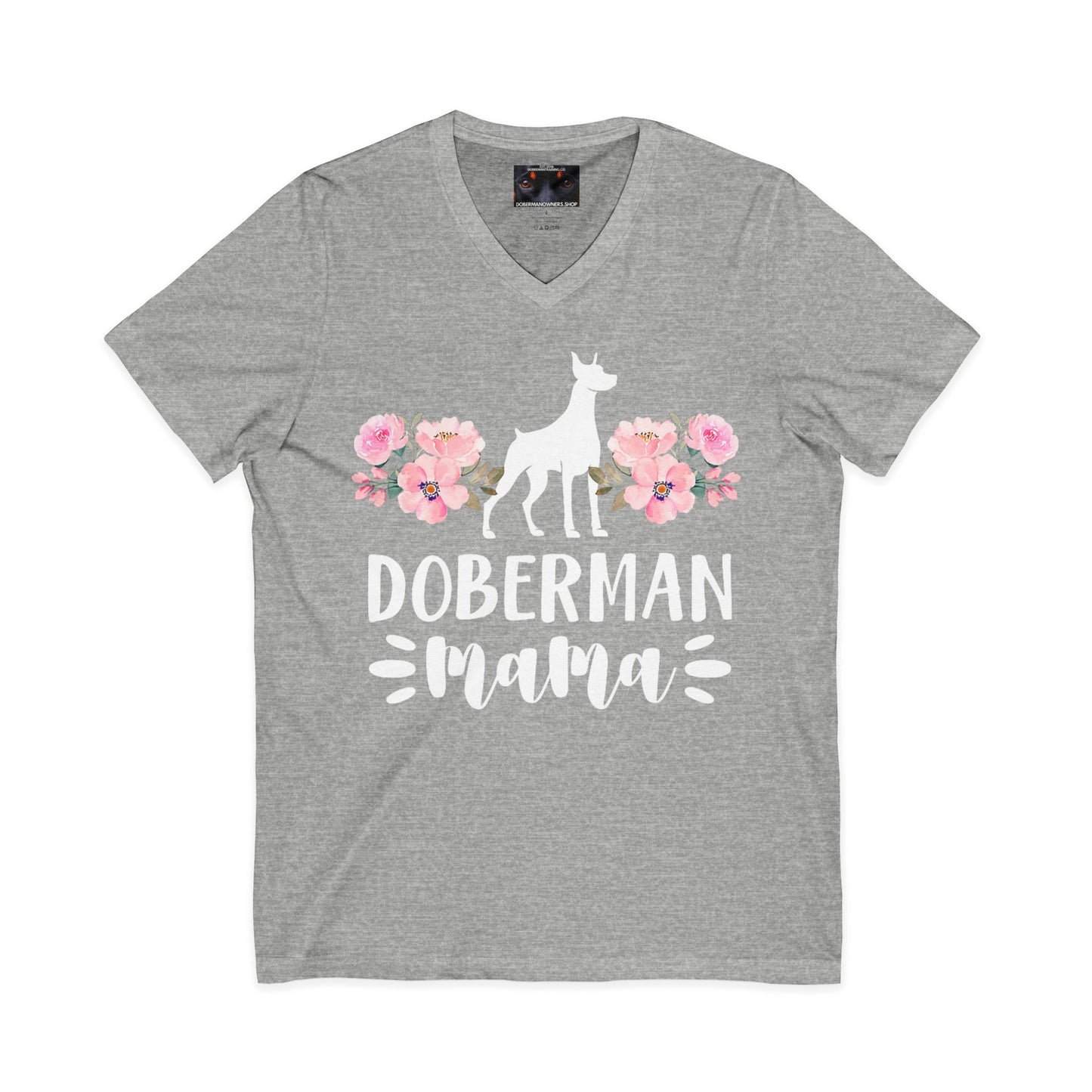 Mama 2 Private Label Unisex Jersey Short Sleeve V-Neck Tee