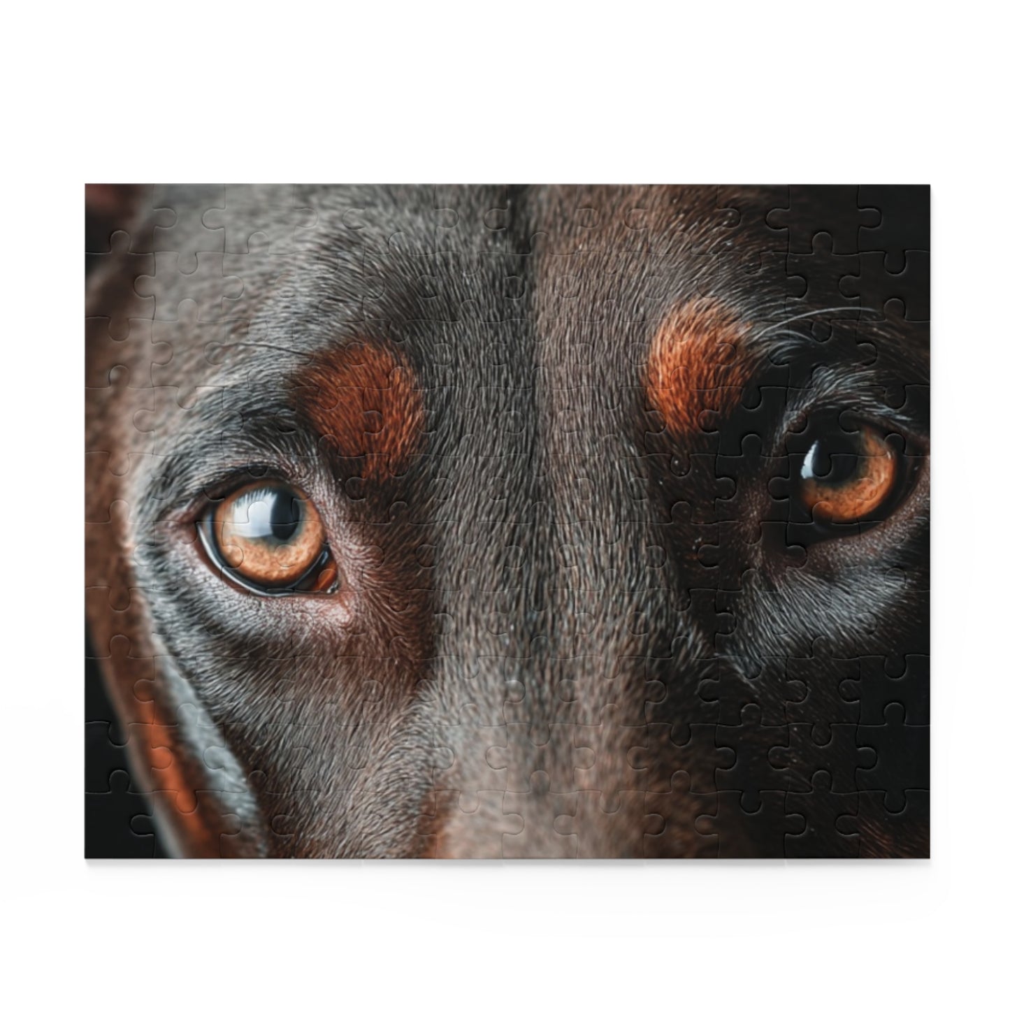 Human Mental Stimulation 5 Puzzle Black Lab Portrait Puzzle 1 Jigsaw (120/252/500 Pieces)