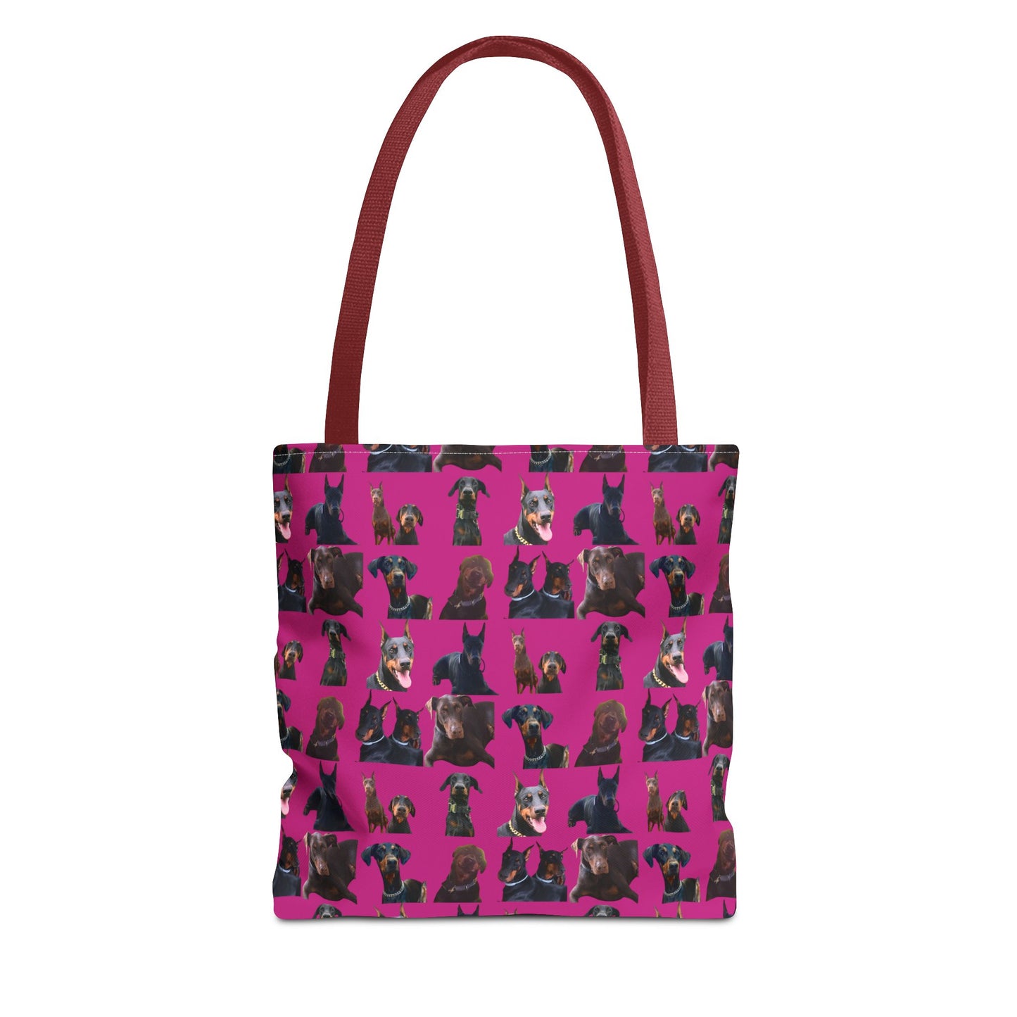 Rdition 5 Doberman Model Pattern Pink Tote Bag