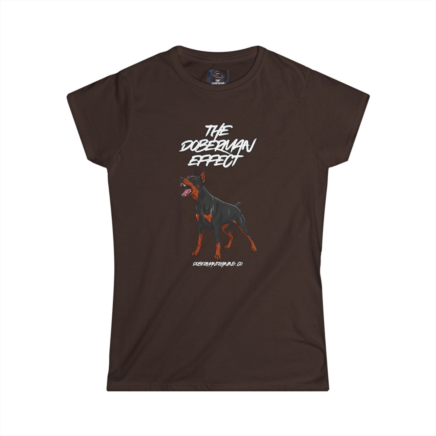 Doberman Effect 1 Women's Softstyle Tee