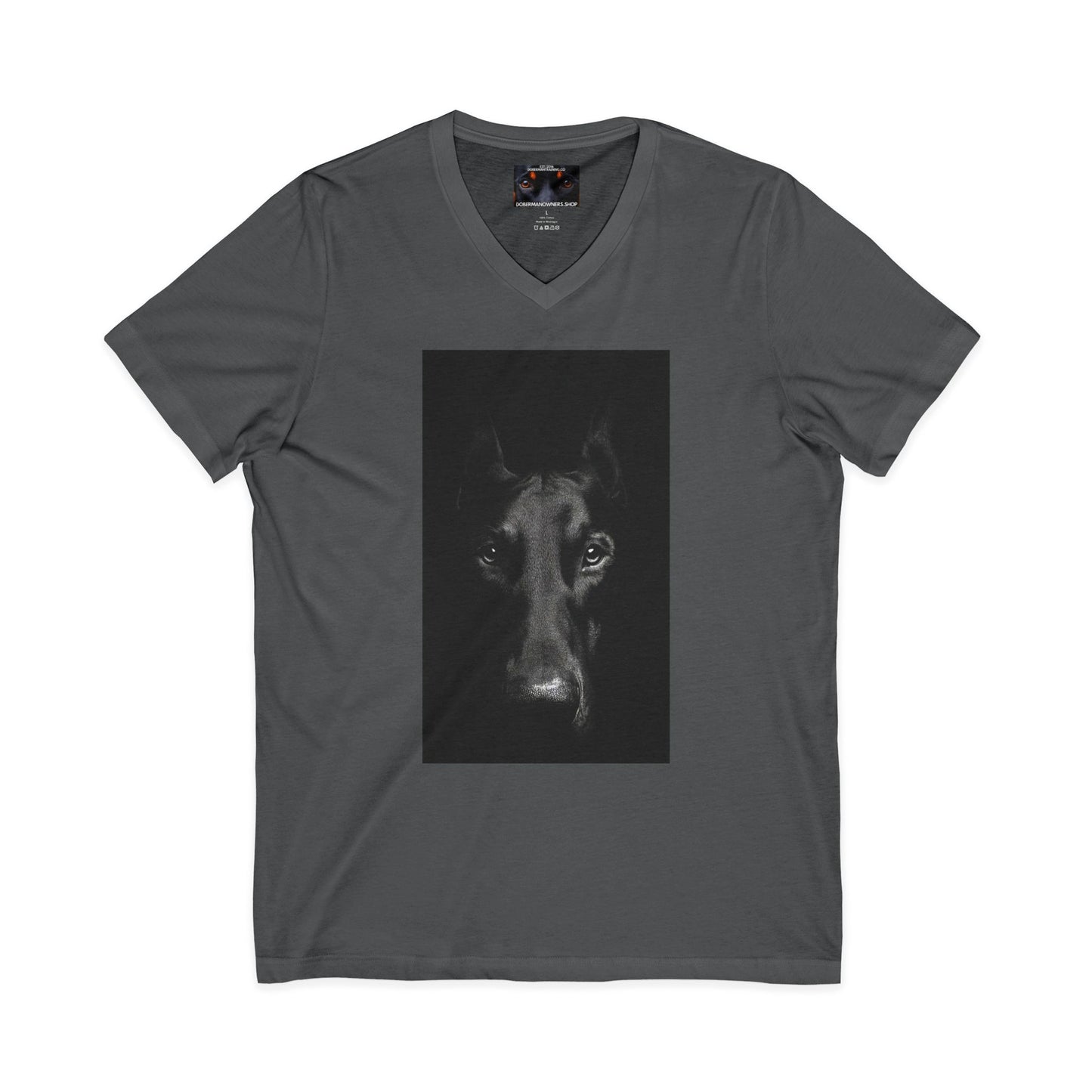 Eye see you Private Label Unisex Jersey Short Sleeve V-Neck Tee