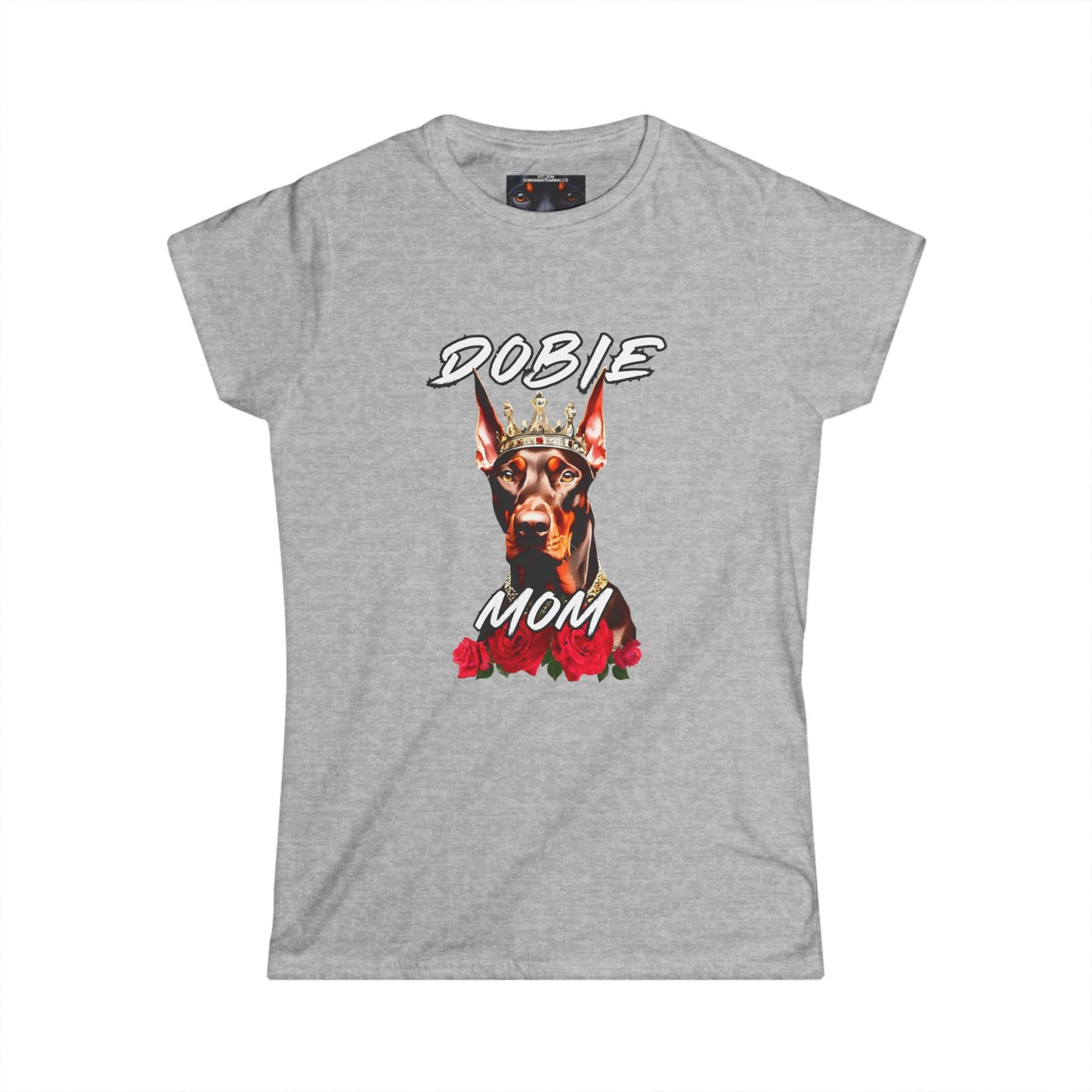 Dobie Mom 1.2 Women's Softstyle Tee