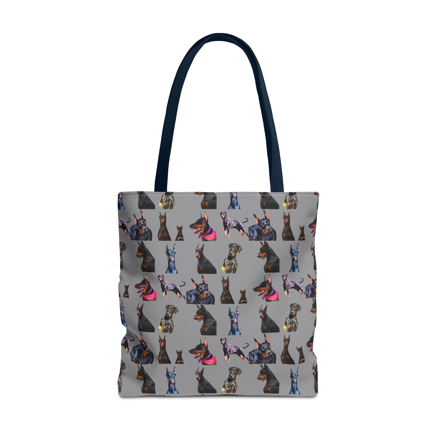 Edition 7 Doberman Model Pattern Gray Tote Bag