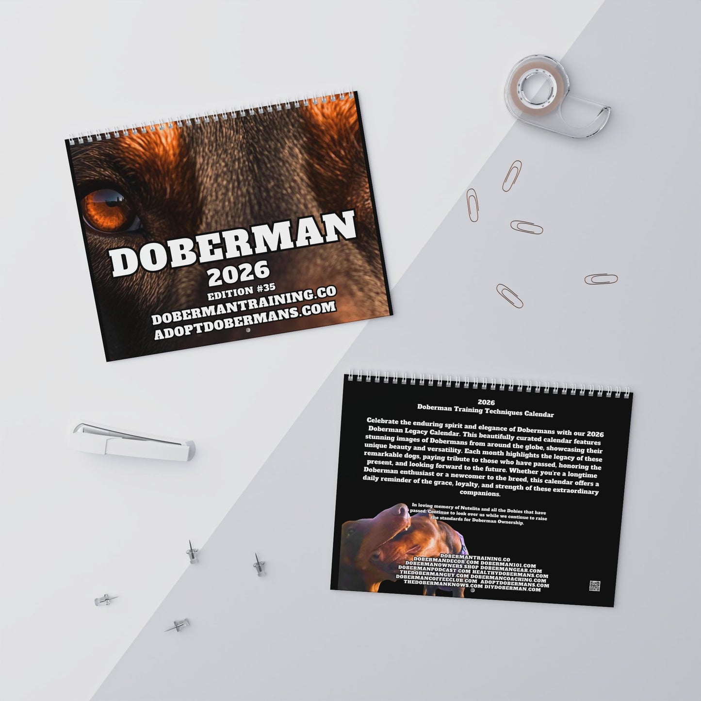 Edition 35 2026 Doberman Calendars