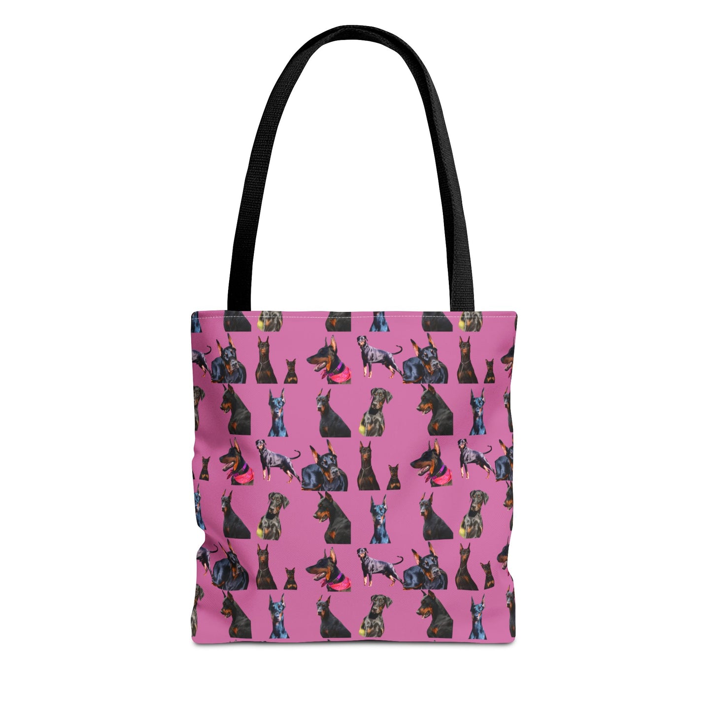 Edition 7 Doberman Model Pattern Light Pink Tote Bag