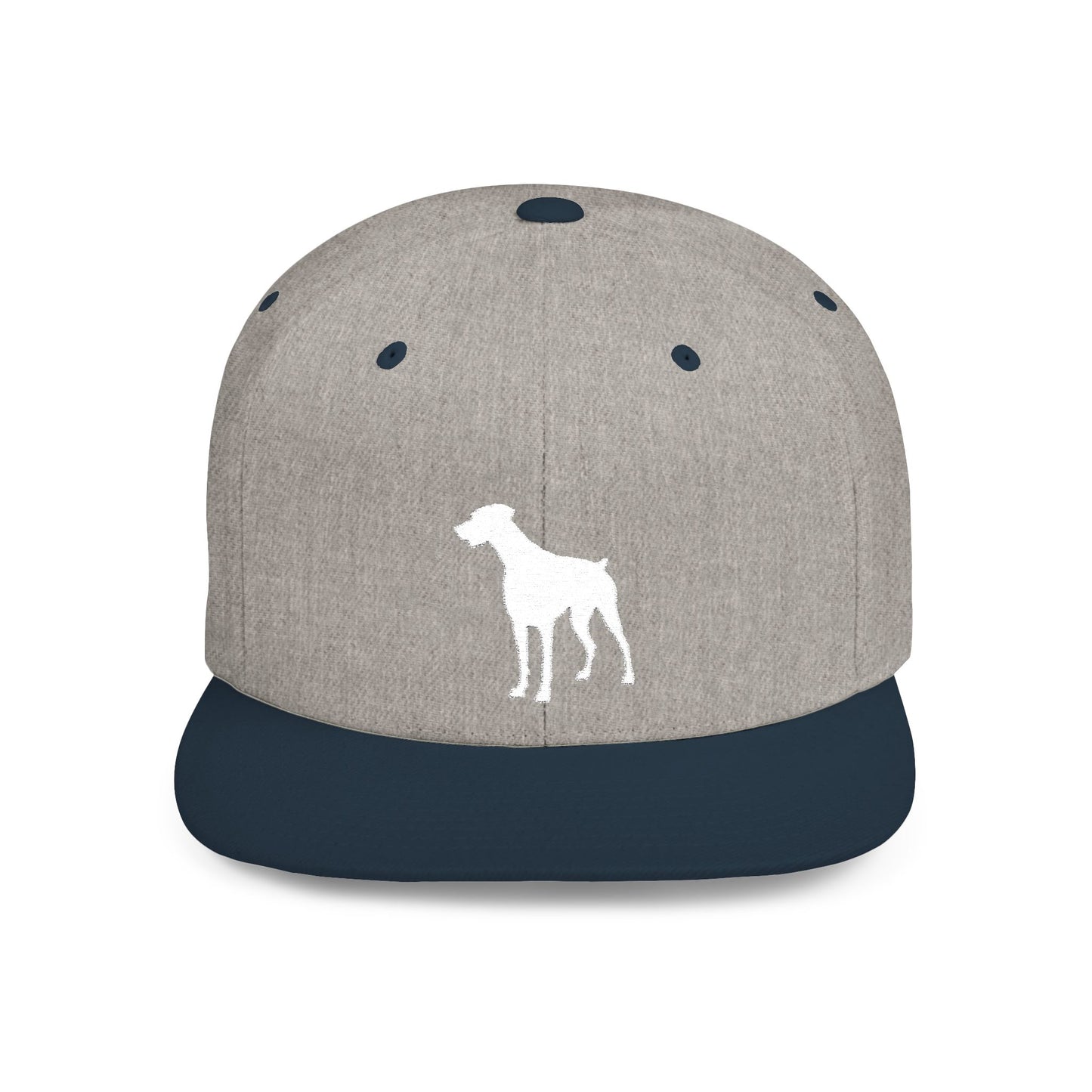 Silhouette 4 Embroidered Flat Bill Snapback