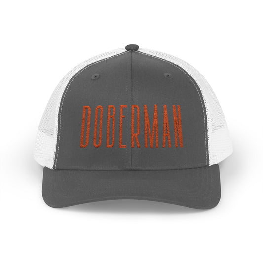 Doberman T5 Silhouette Snapback Trucker Cap