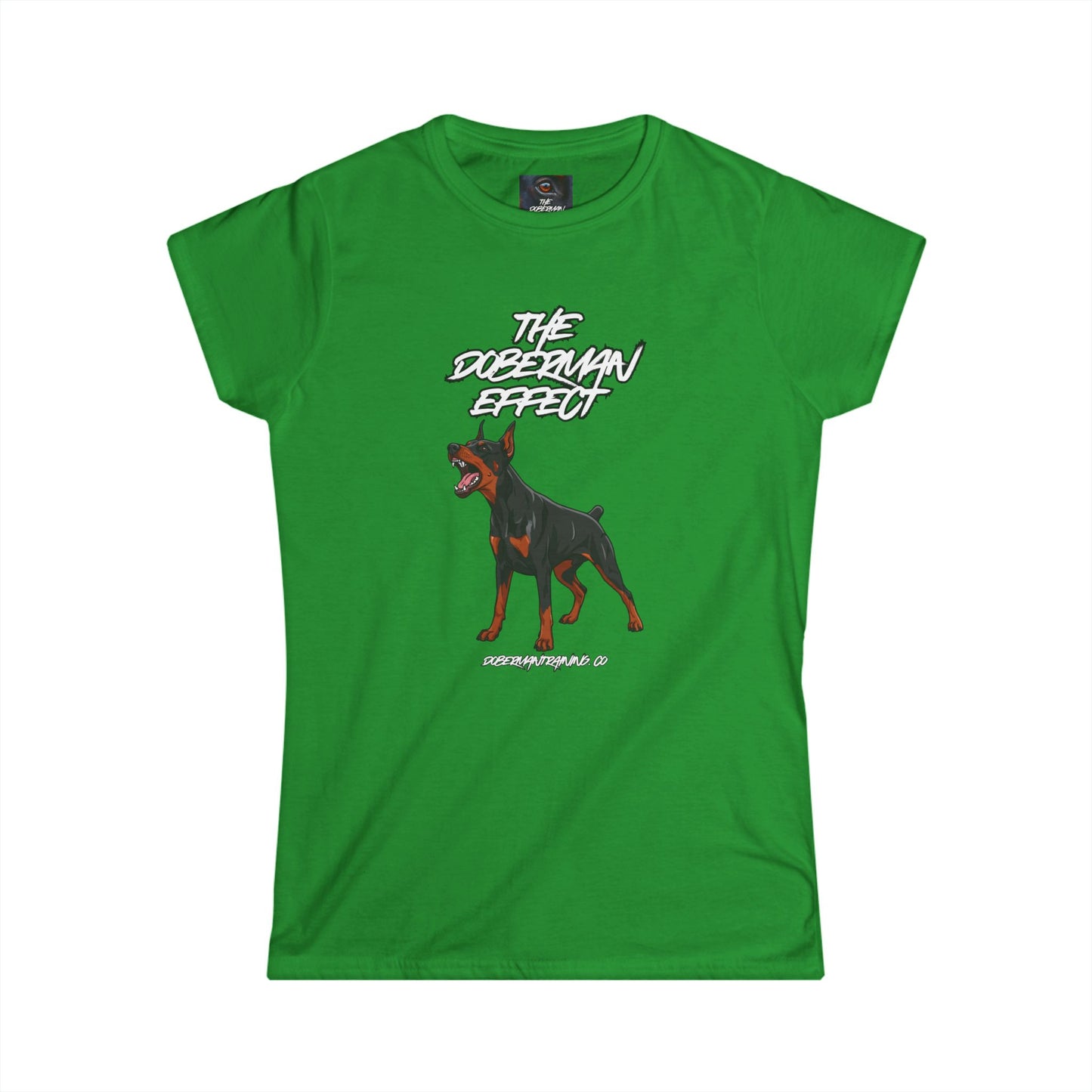 Doberman Effect 1 Women's Softstyle Tee
