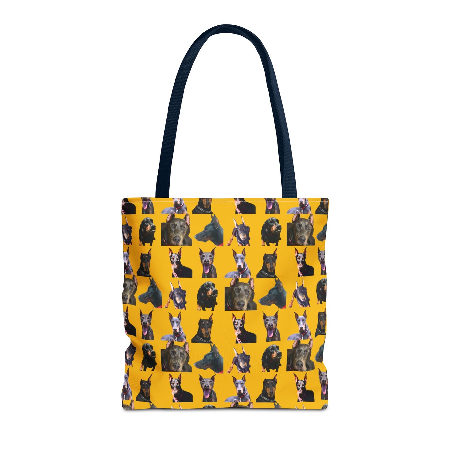 Edition 11 Doberman Model Pattern Yellow Tote Bag