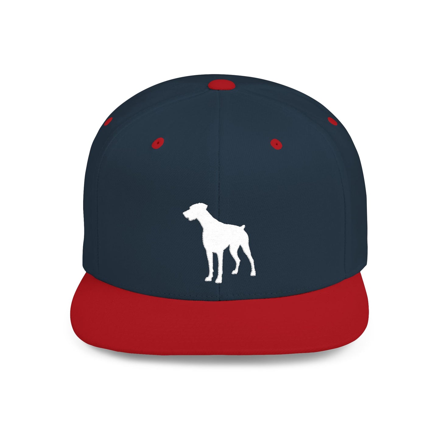 Silhouette 4 Embroidered Flat Bill Snapback