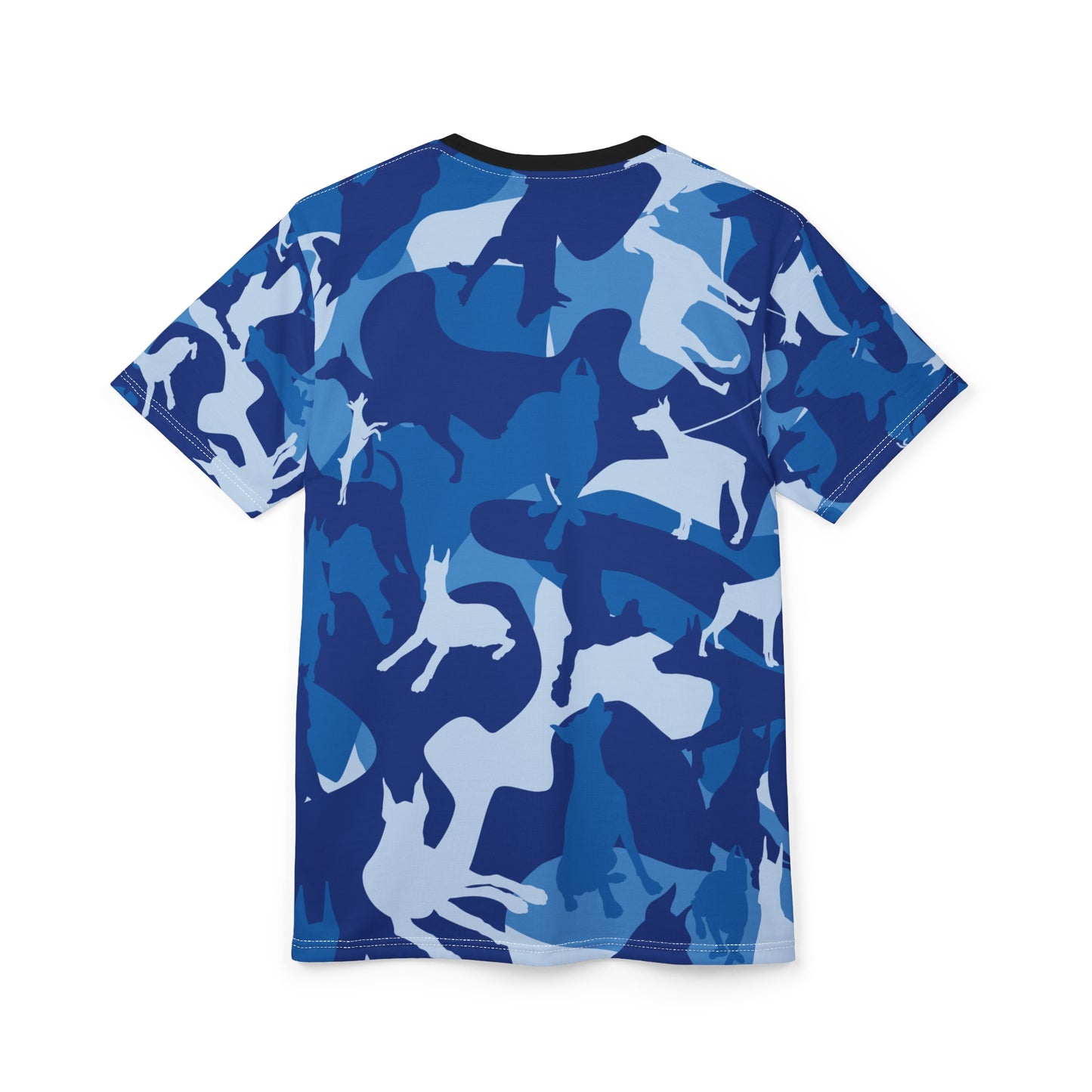 Doberman Camo 2 Unisex Cut & Sew Tee (AOP)