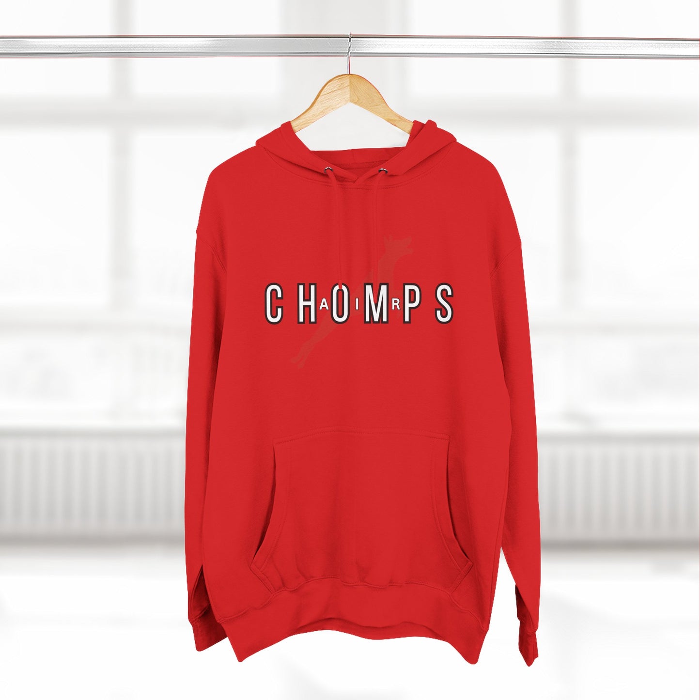 Air Chomps Three-Panel Fleece Hoodie