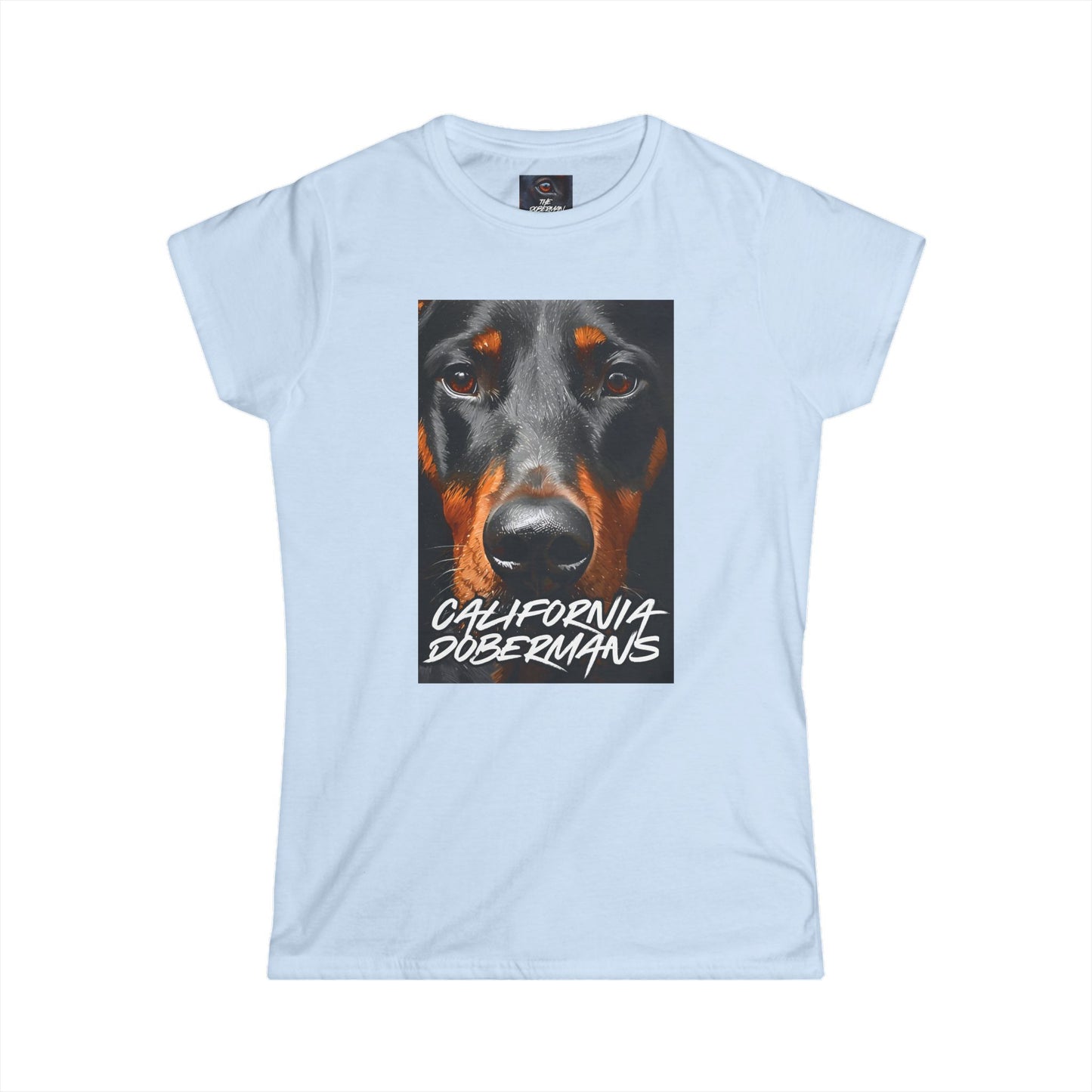 Doberman California 1 Women's Softstyle Tee