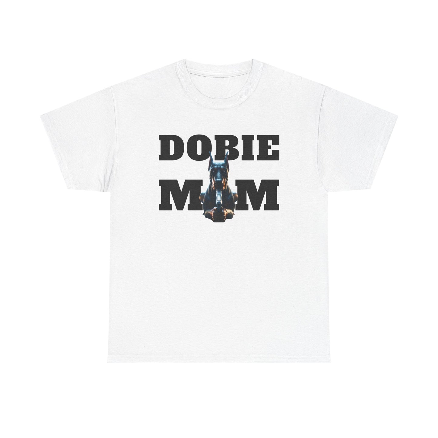 Dobie Mom 06 2025 Unisex Heavy Cotton Tee