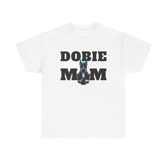 Dobie Mom 06 2025 Unisex Heavy Cotton Tee
