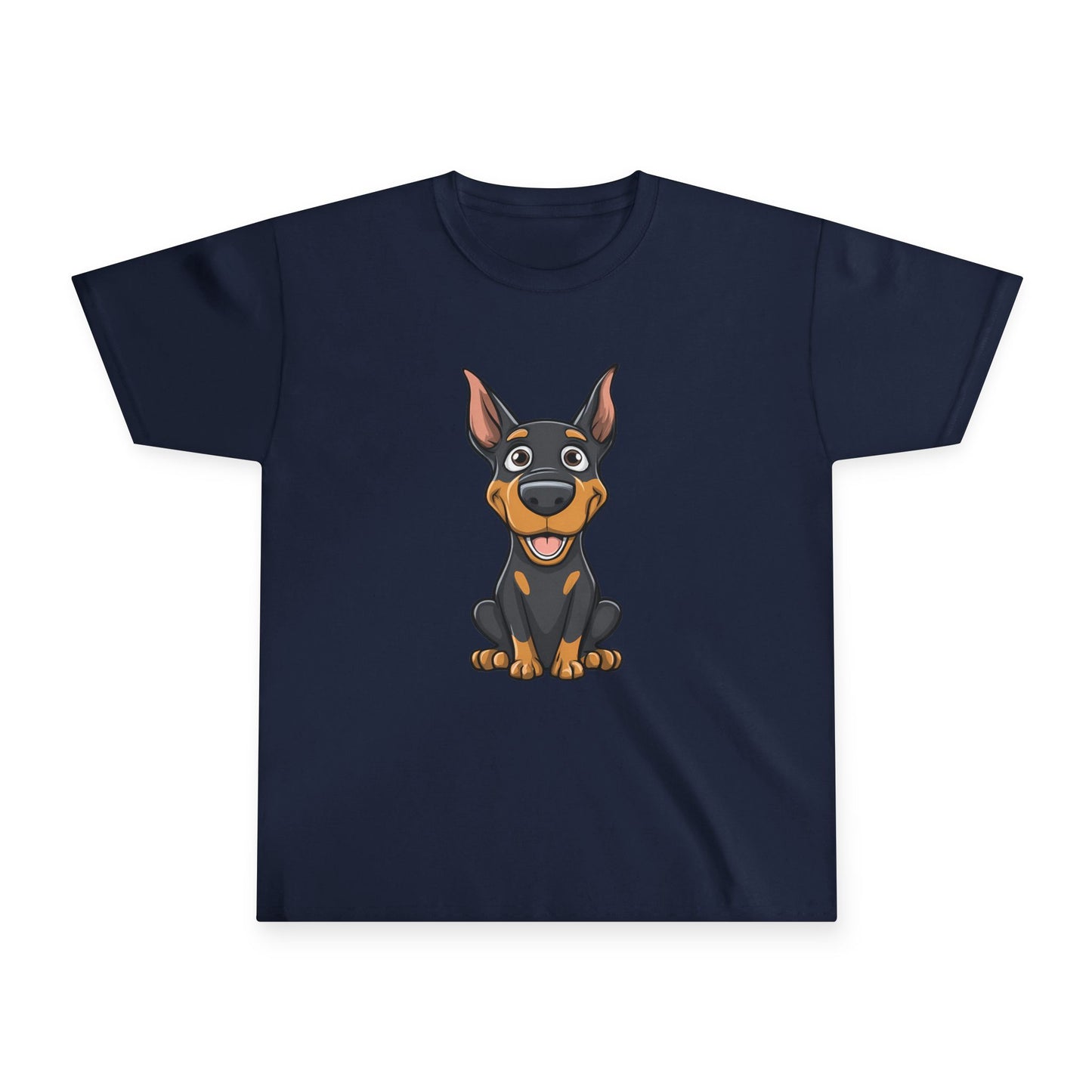 Kids Tee — Cute Doberman Puppy 1 Graphic
