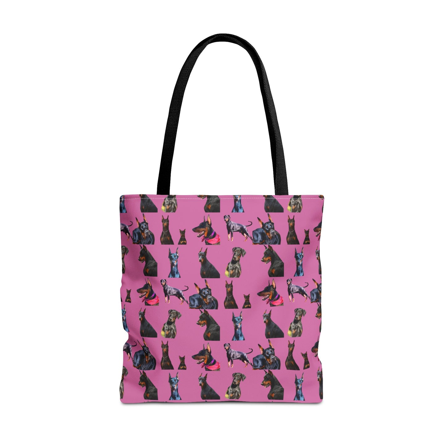 Edition 7 Doberman Model Pattern Light Pink Tote Bag