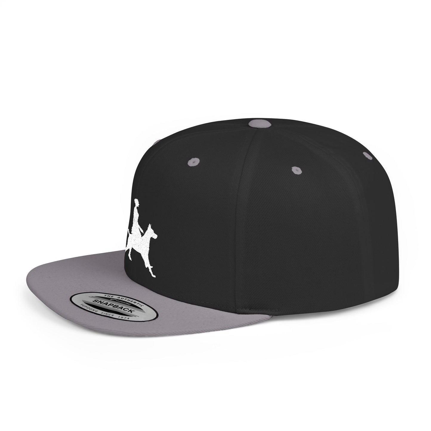 Queen 2 Embroidered Flat Bill Snapback