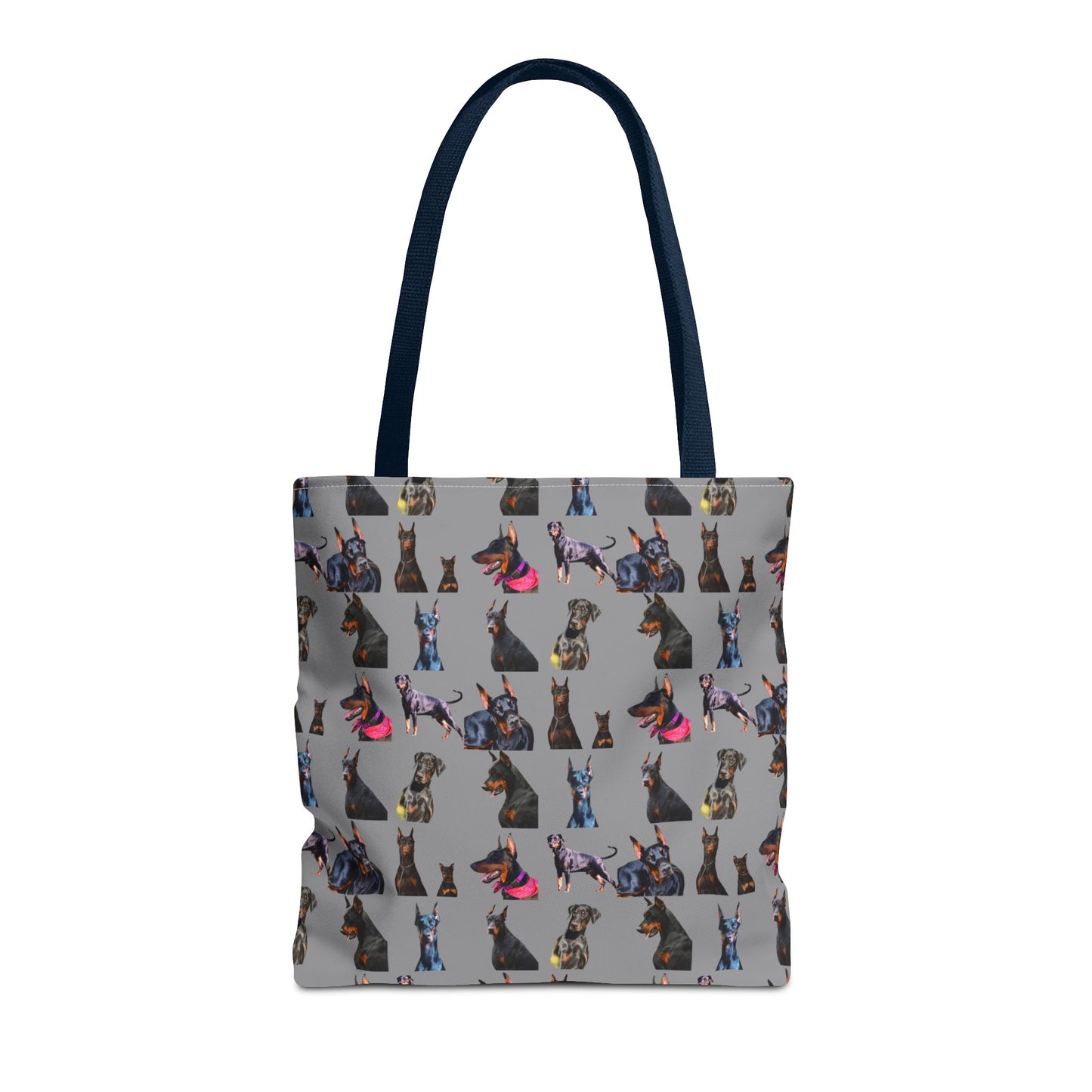 Edition 7 Doberman Model Pattern Gray Tote Bag