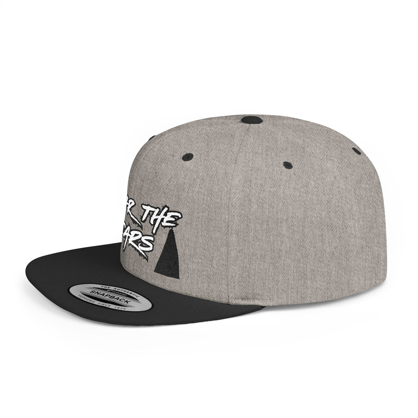 Ears 2 Embroidered Flat Bill Snapback