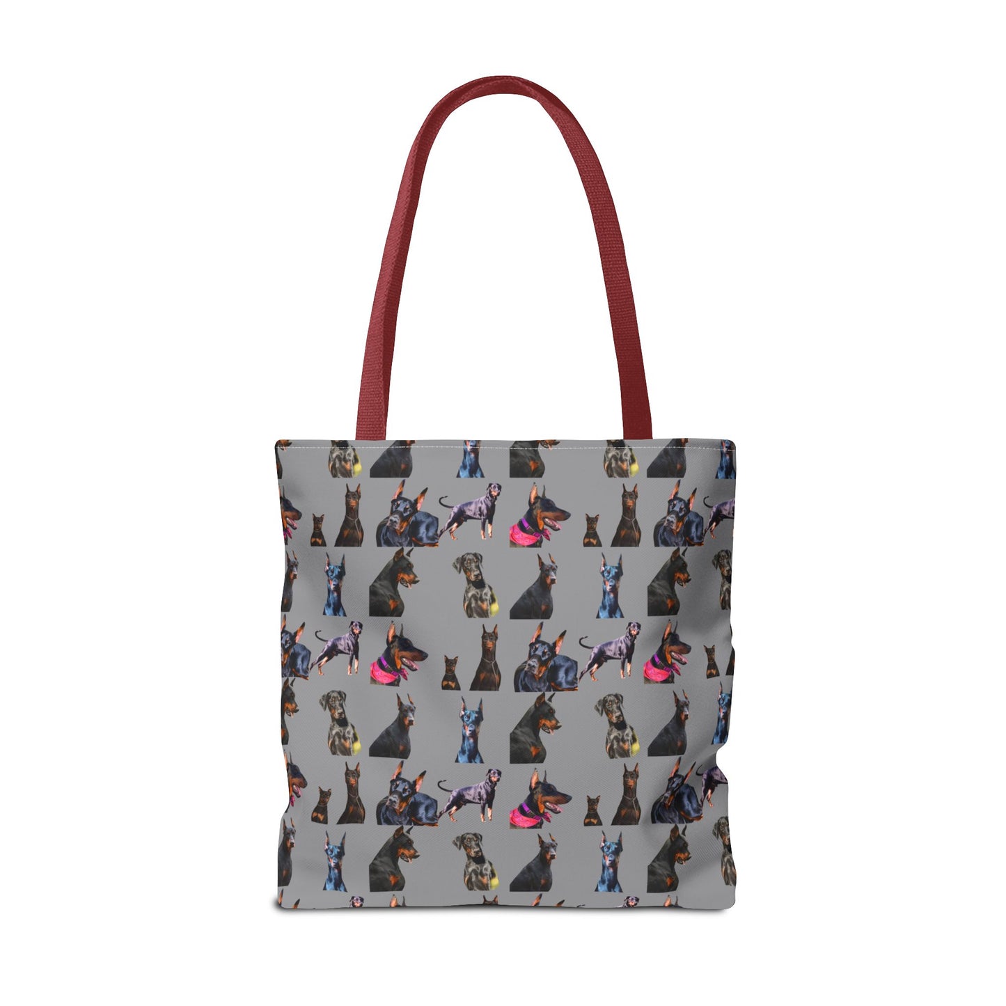 Edition 7 Doberman Model Pattern Gray Tote Bag