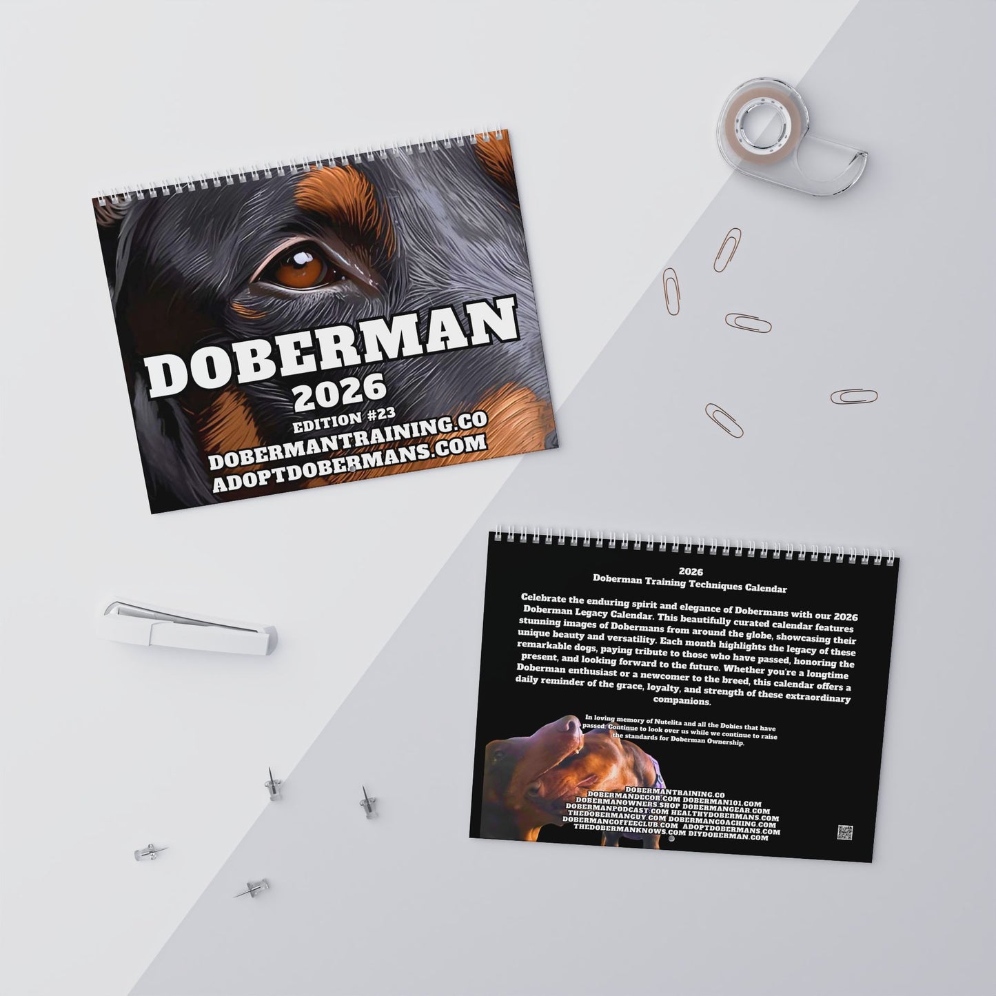 Edition 23 2026 Doberman Calendars