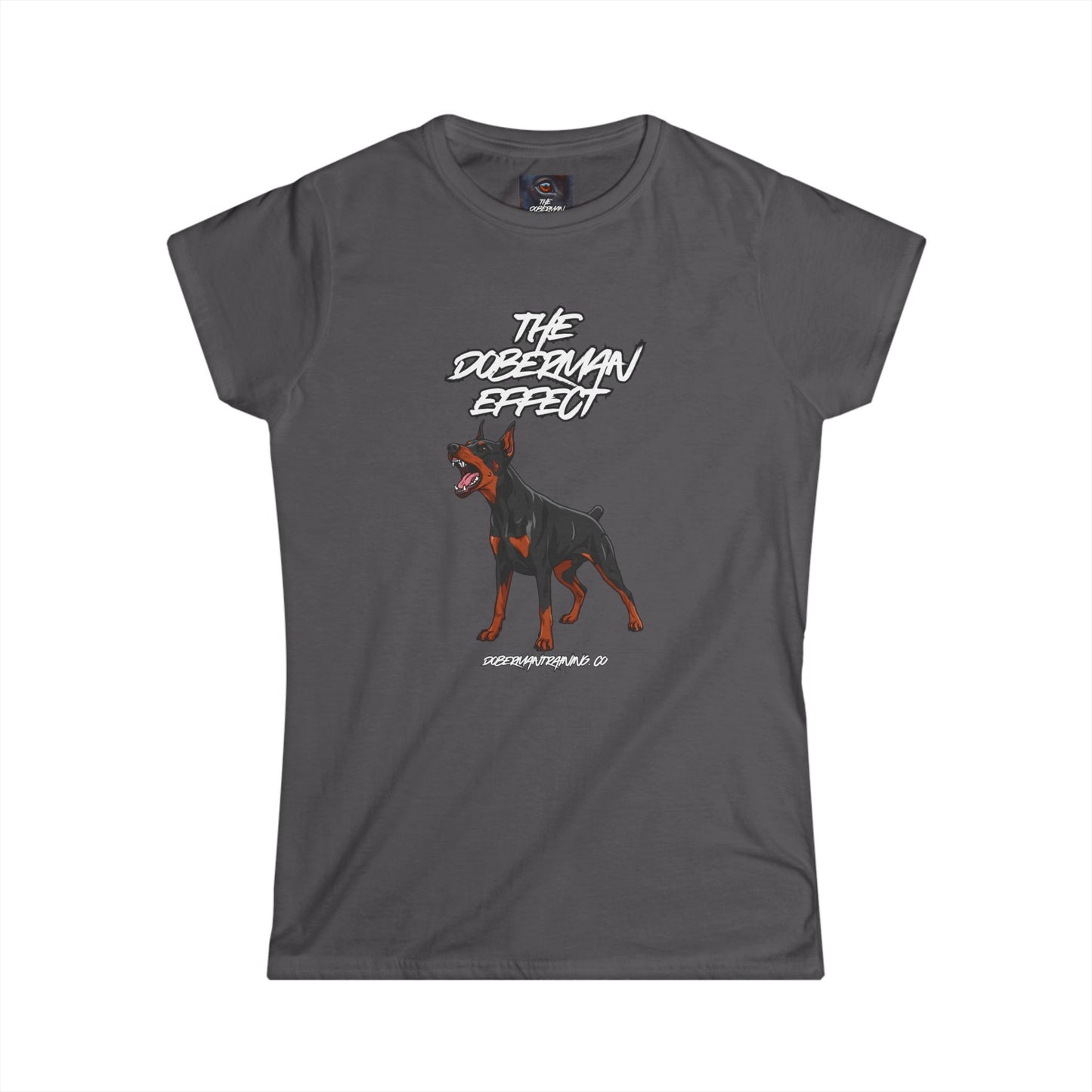 Doberman Effect 1 Women's Softstyle Tee