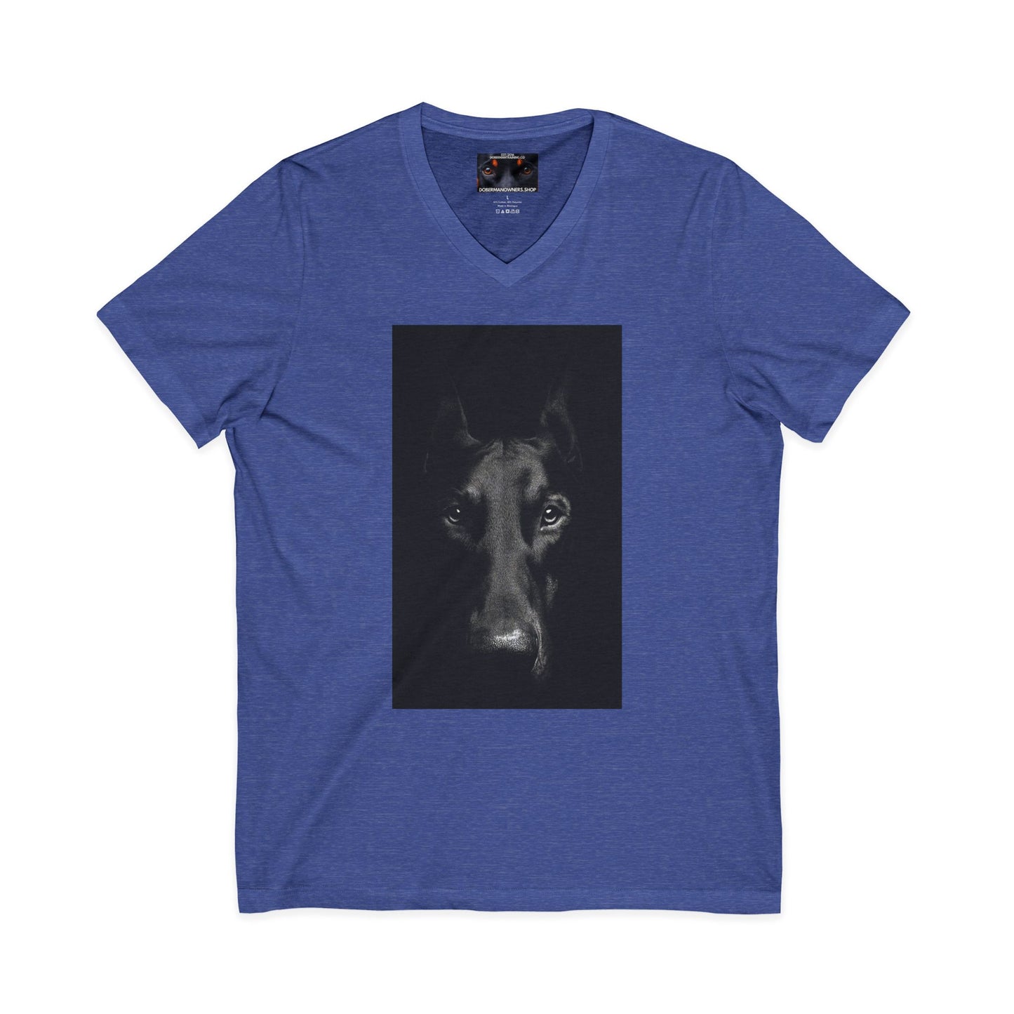 Eye see you Private Label Unisex Jersey Short Sleeve V-Neck Tee