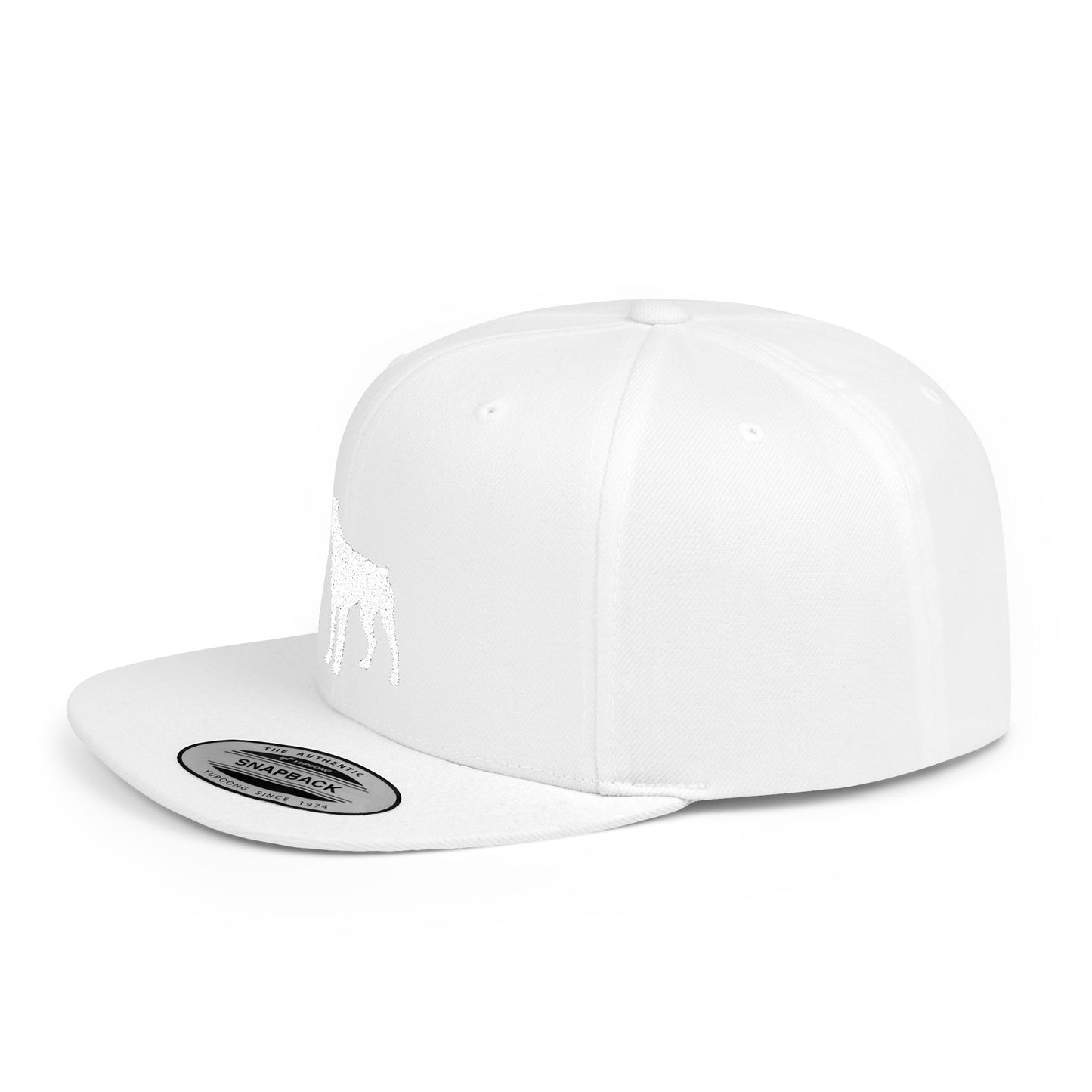 Silhouette 4 Embroidered Flat Bill Snapback