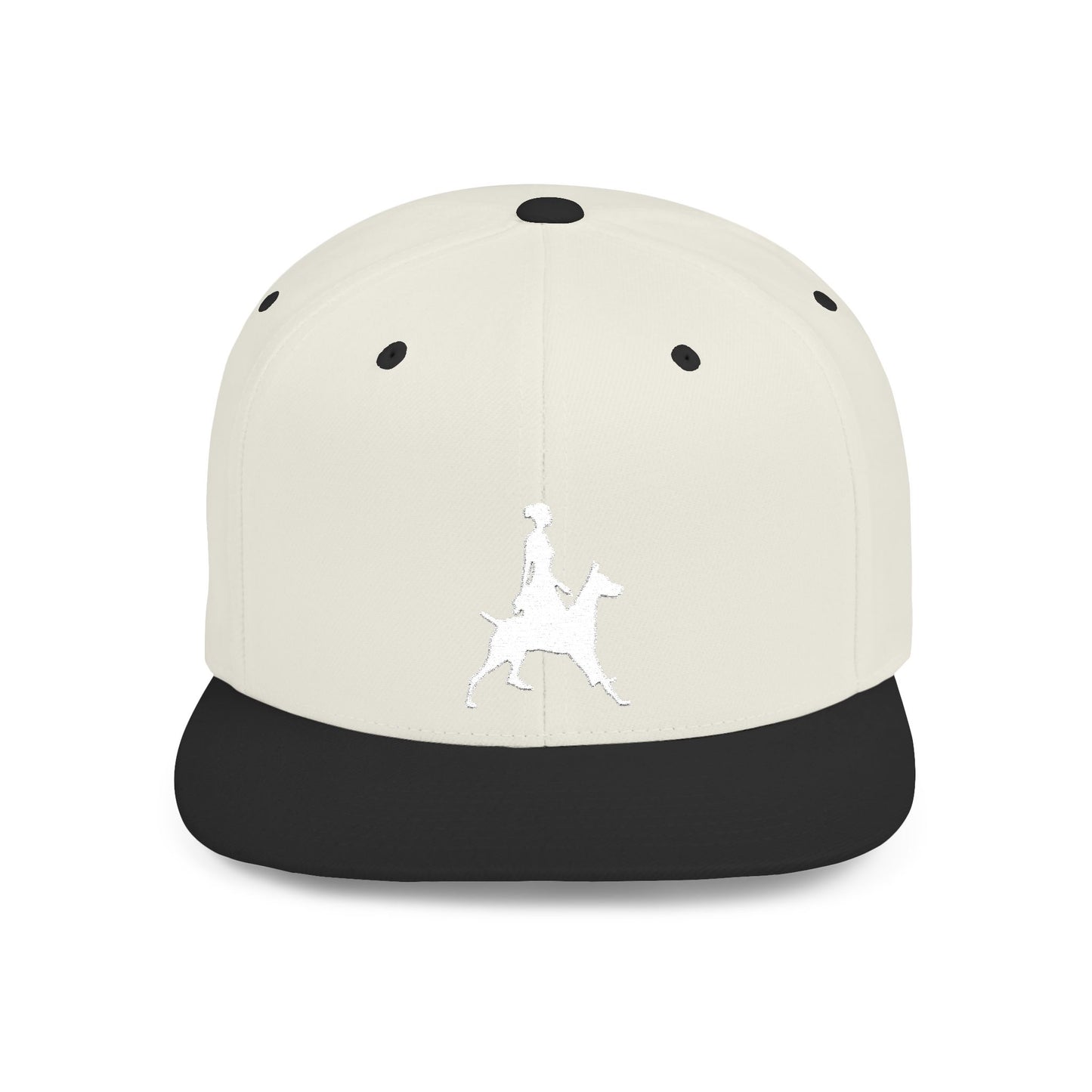 Queen 2 Embroidered Flat Bill Snapback