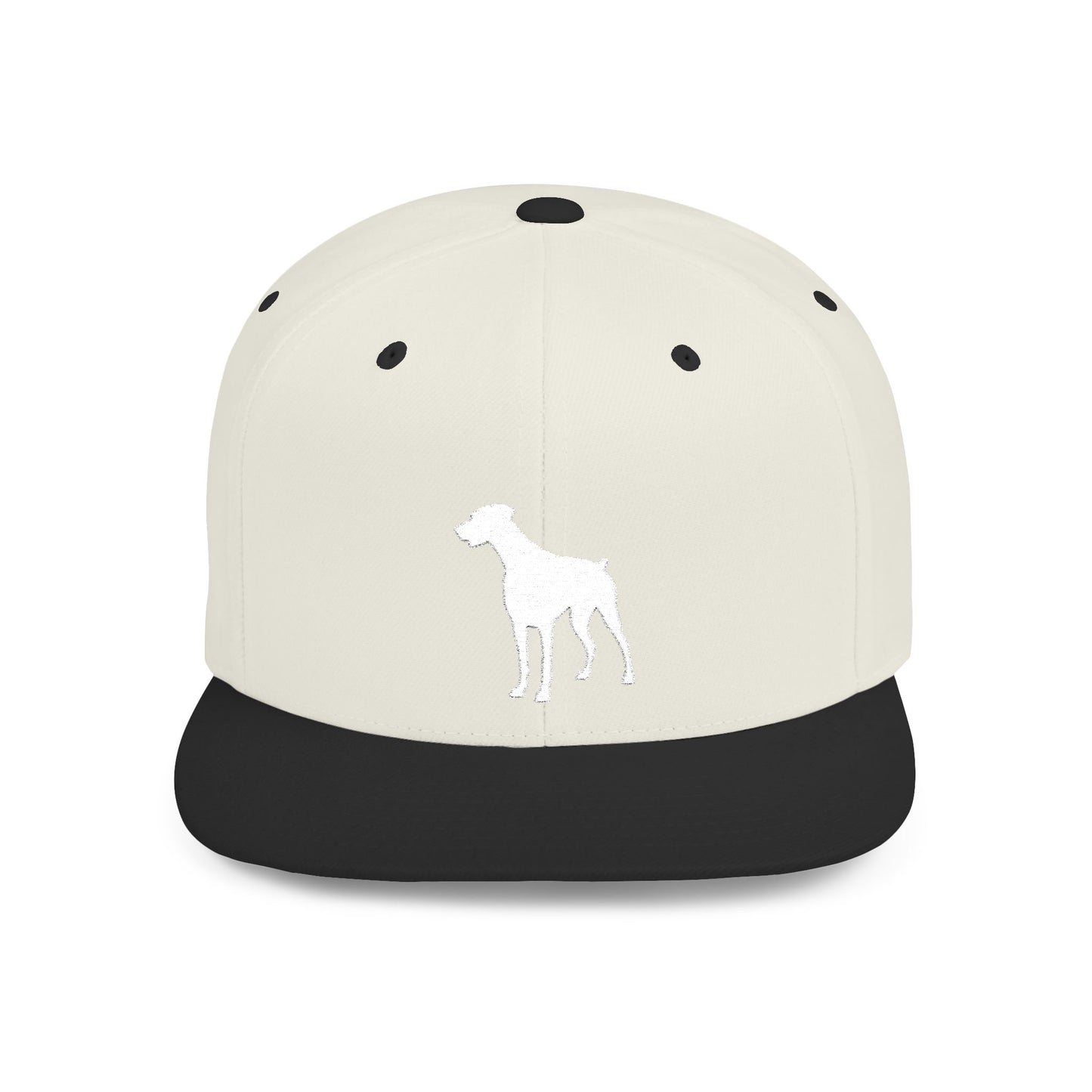 Silhouette 4 Embroidered Flat Bill Snapback