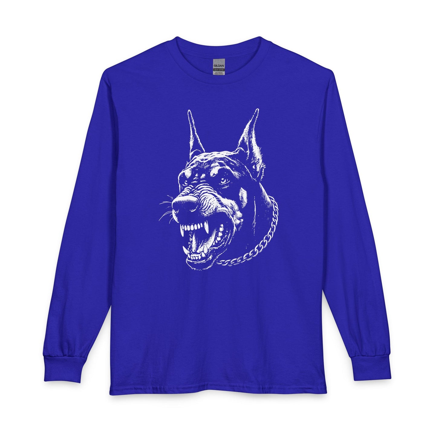 Protect 1  Long Sleeve Tee — Festive Doberman