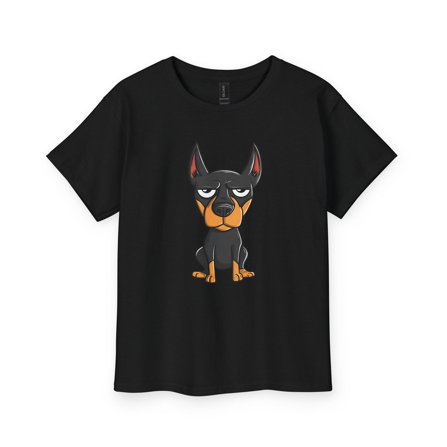 Kids Tee — Cute Doberman Puppy 5 Graphic