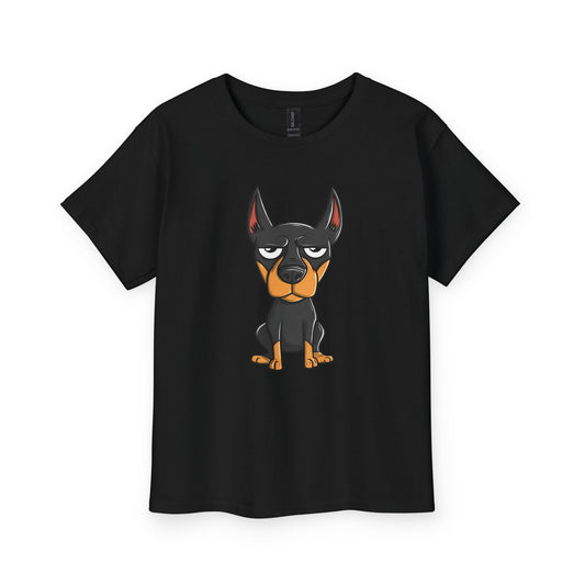Kids Tee — Cute Doberman Puppy 5 Graphic