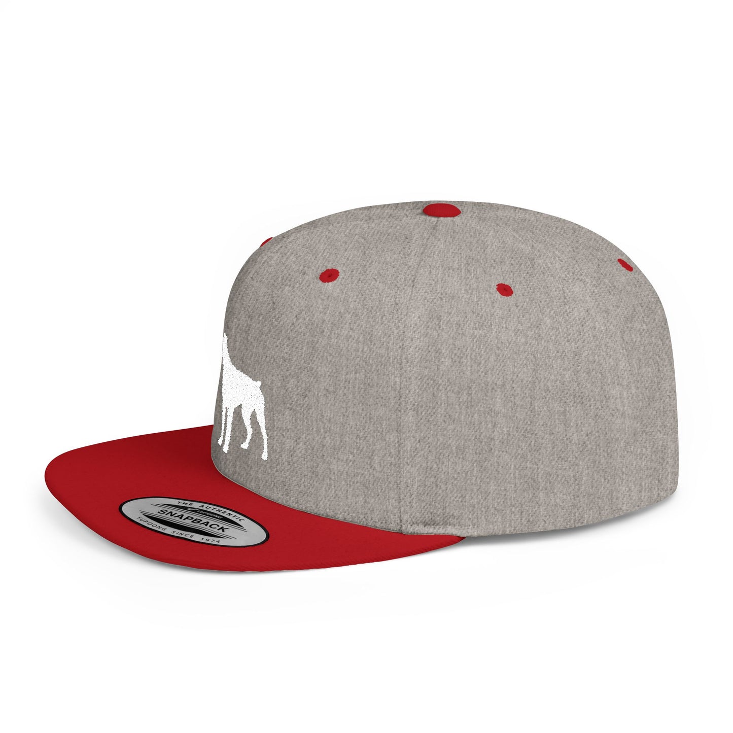 Silhouette 4 Embroidered Flat Bill Snapback