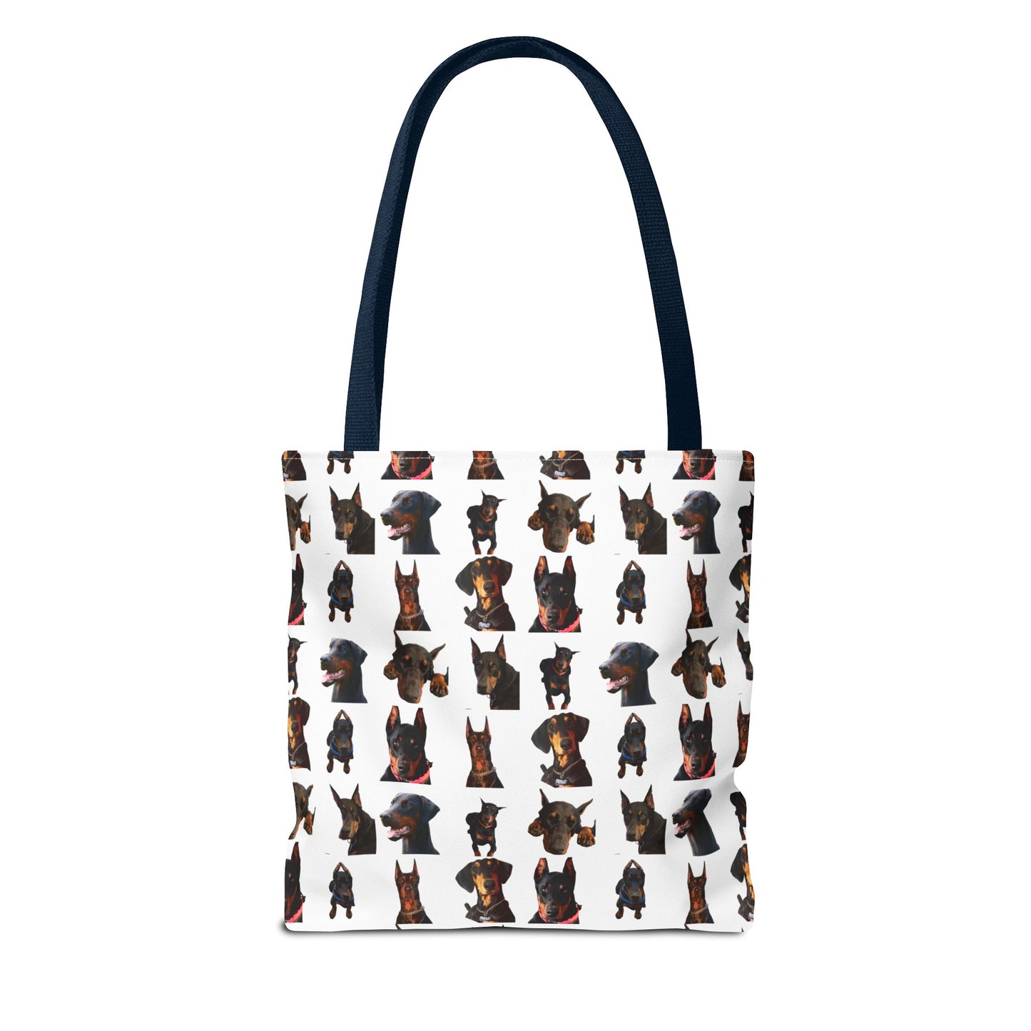 Edition 2 Doberman Model Pattern White Tote Bag