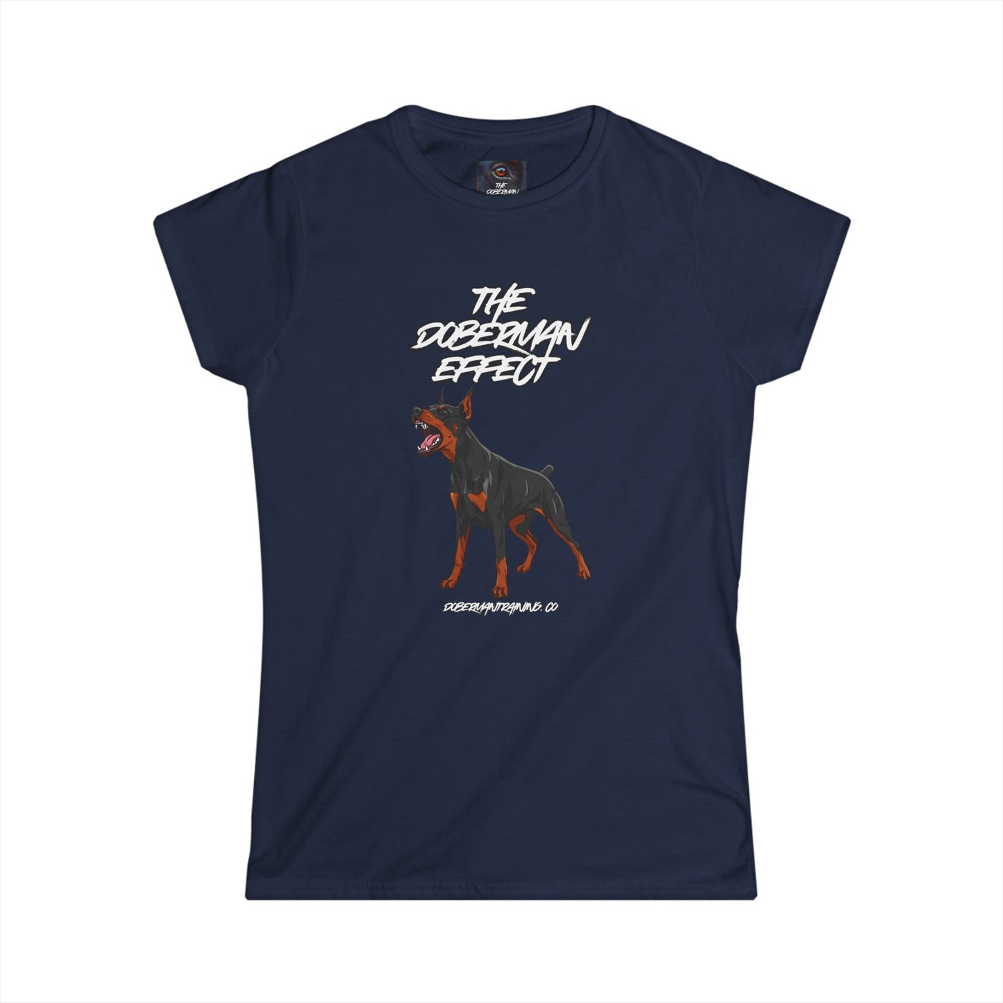 Doberman Effect 1 Women's Softstyle Tee