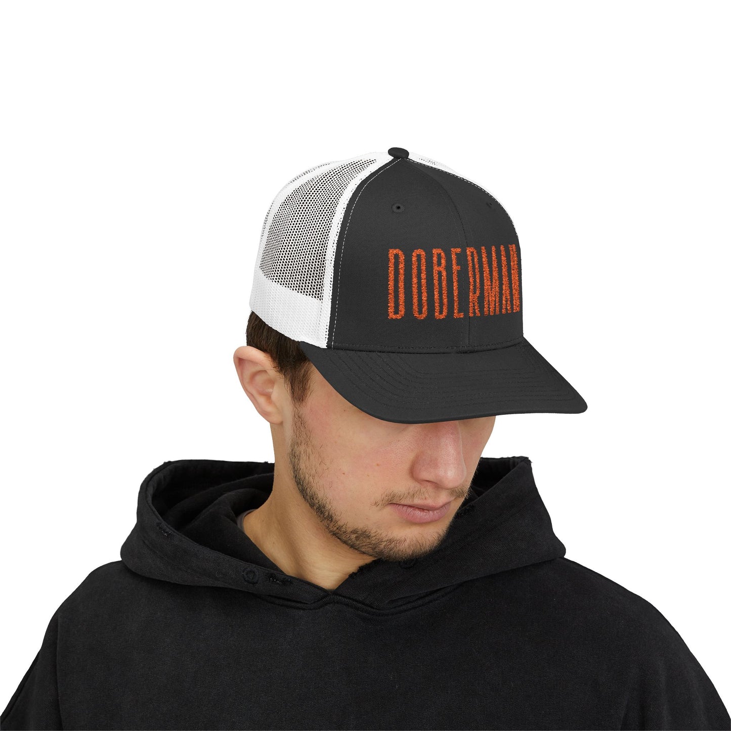 Doberman T5 Silhouette Snapback Trucker Cap