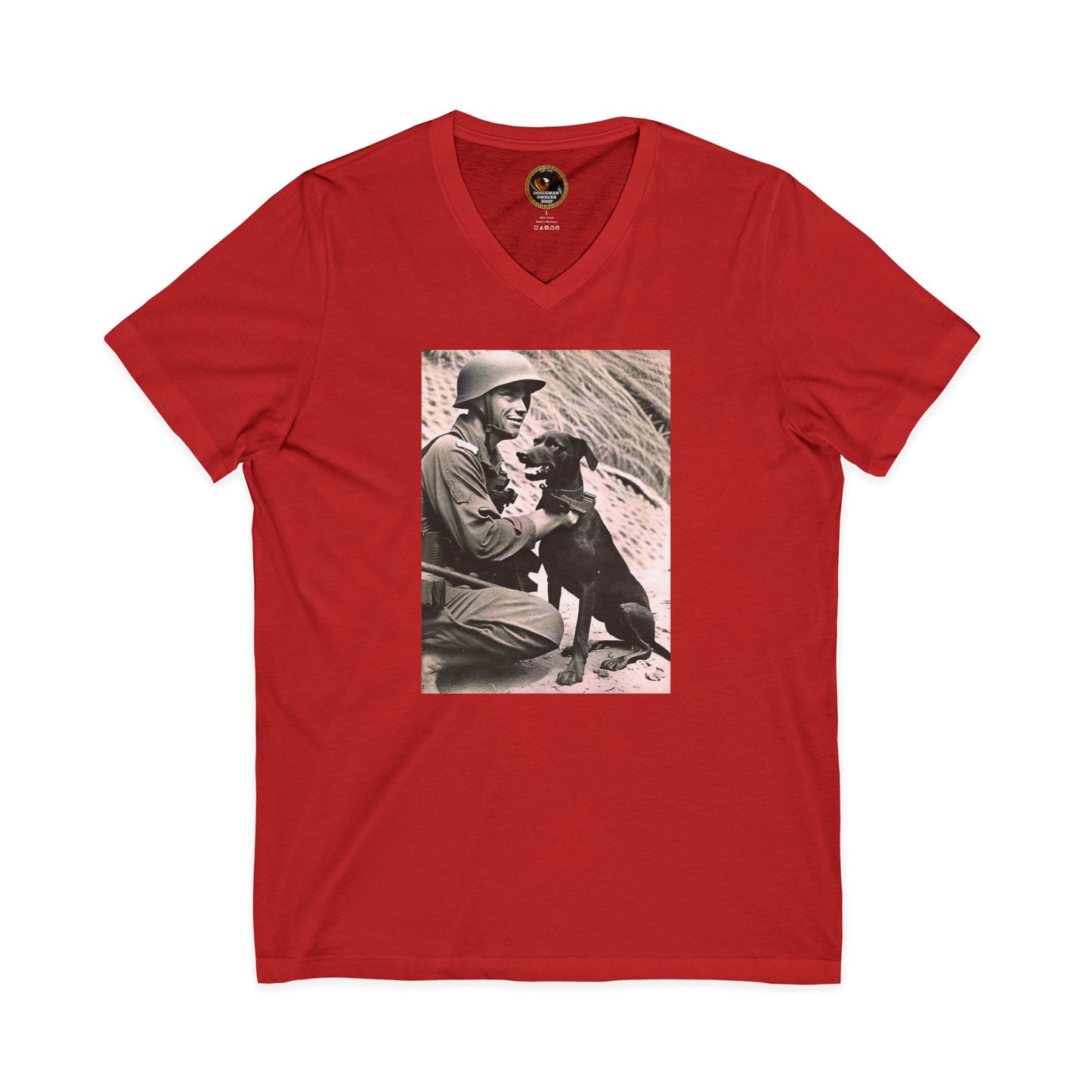 WW 4 Special Edition Private Label Unisex Jersey Short Sleeve V-Neck Tee