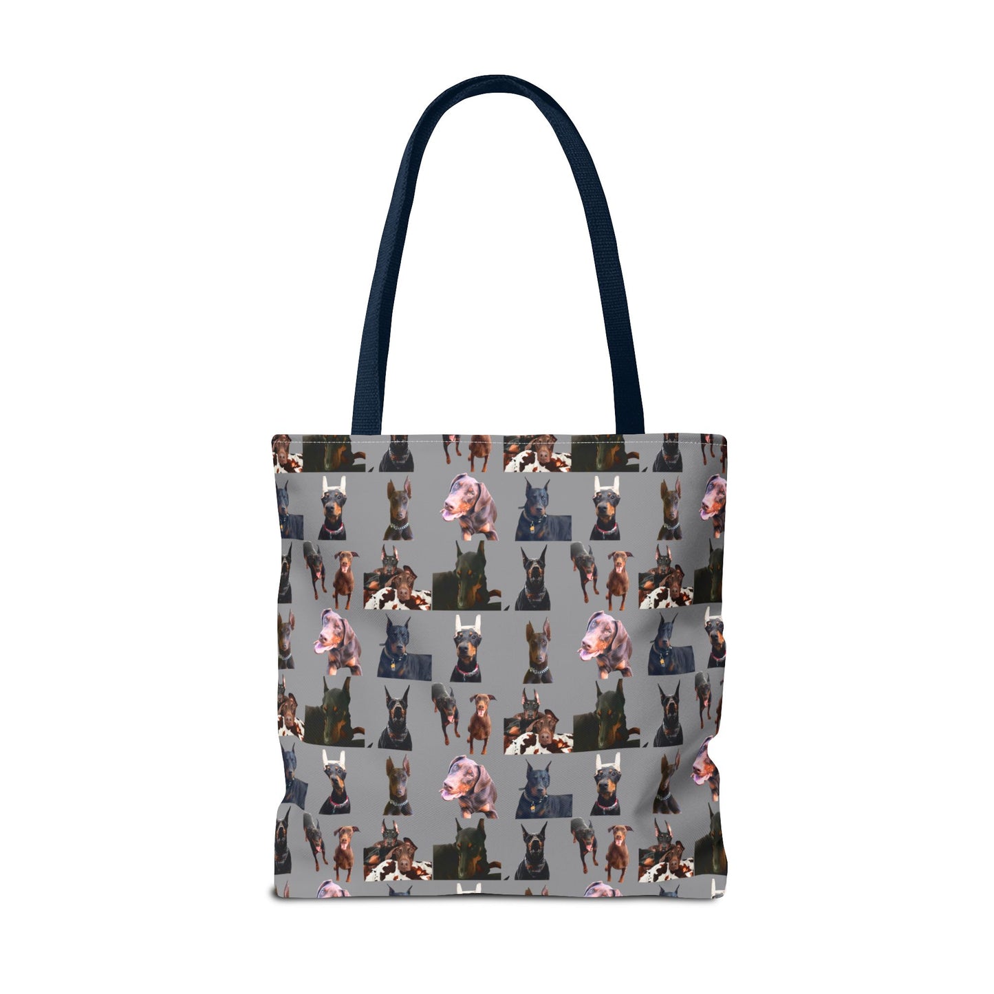 Edition 10 Doberman Model Pattern Gray Tote Bag