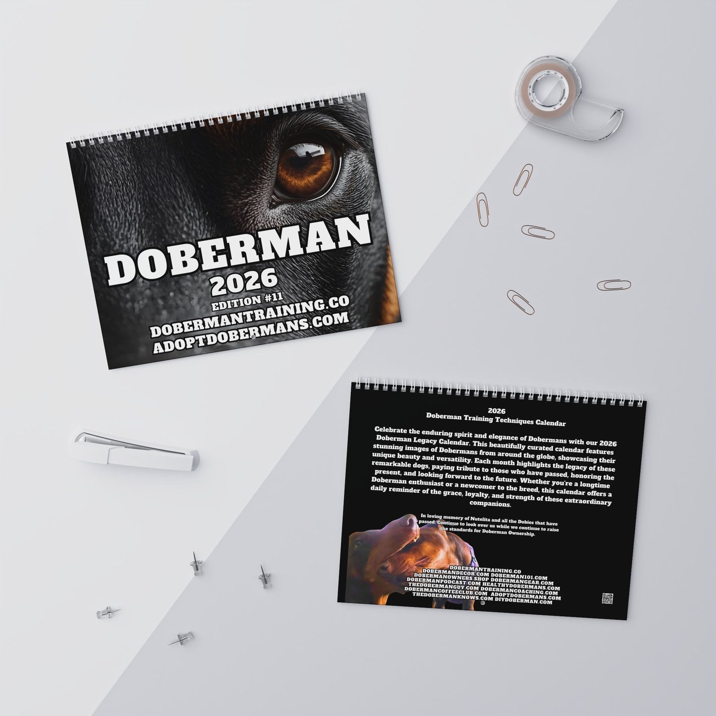 Edition 11 2026 Doberman Calendars