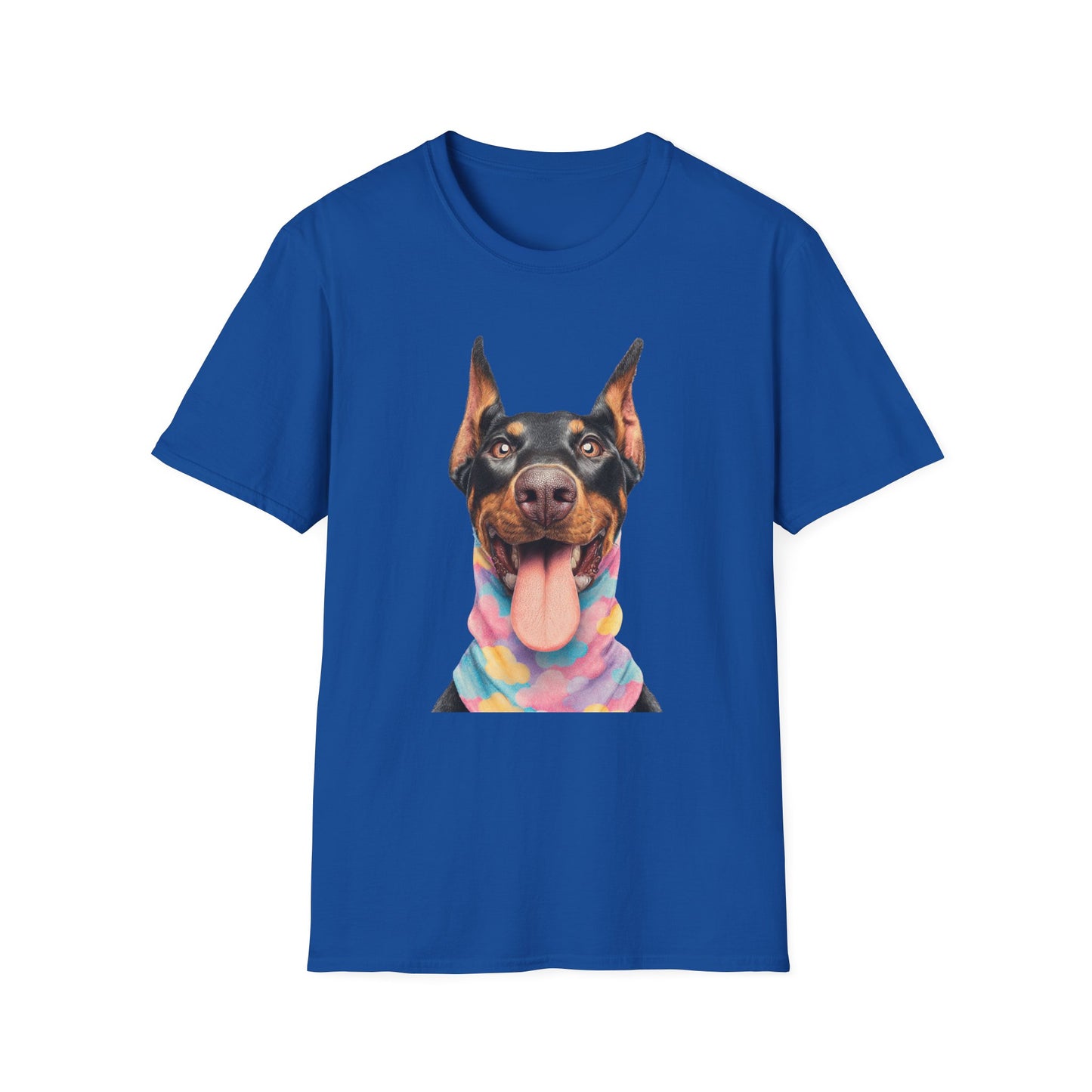 Doberman 1 Portrait T‑Shirt