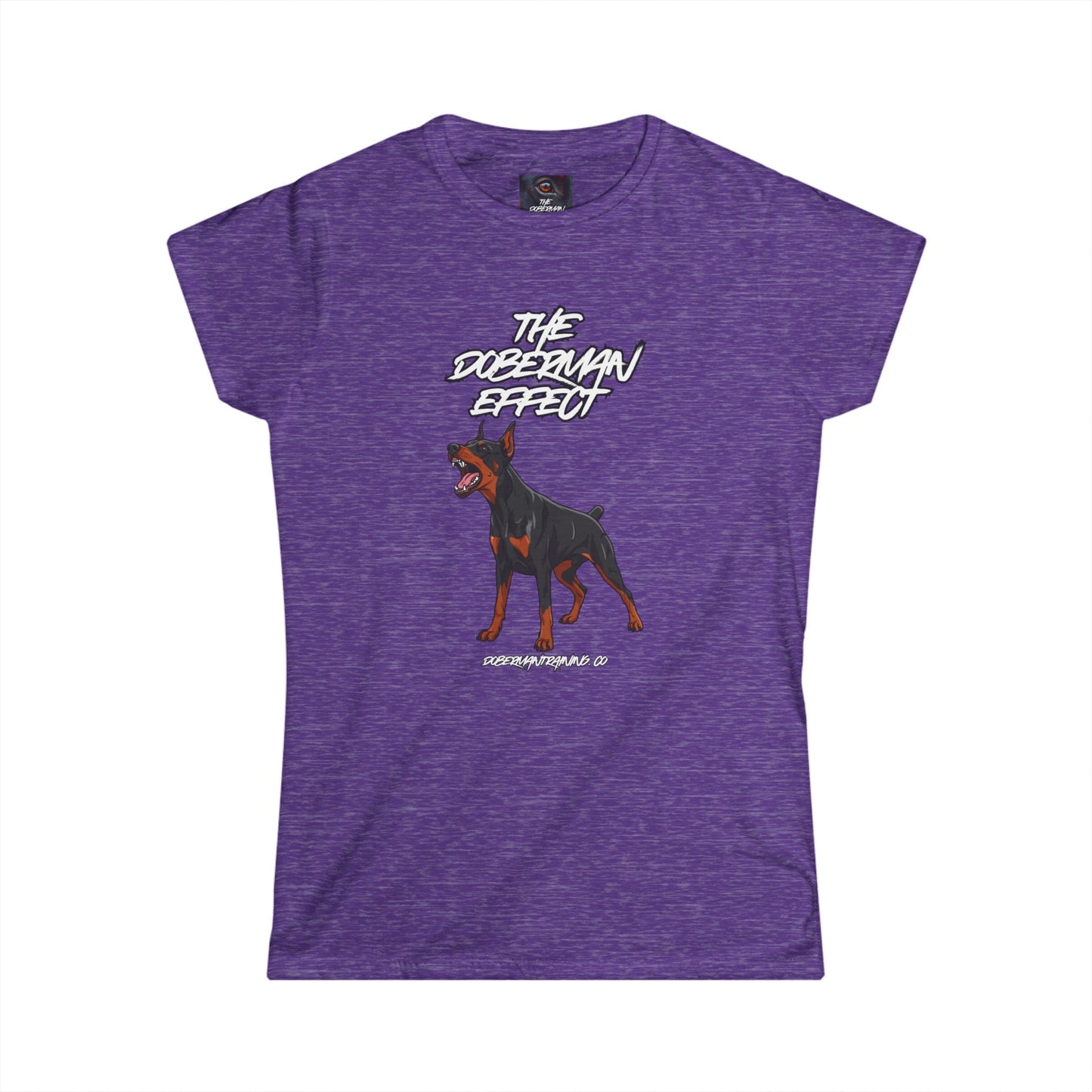Doberman Effect 1 Women's Softstyle Tee
