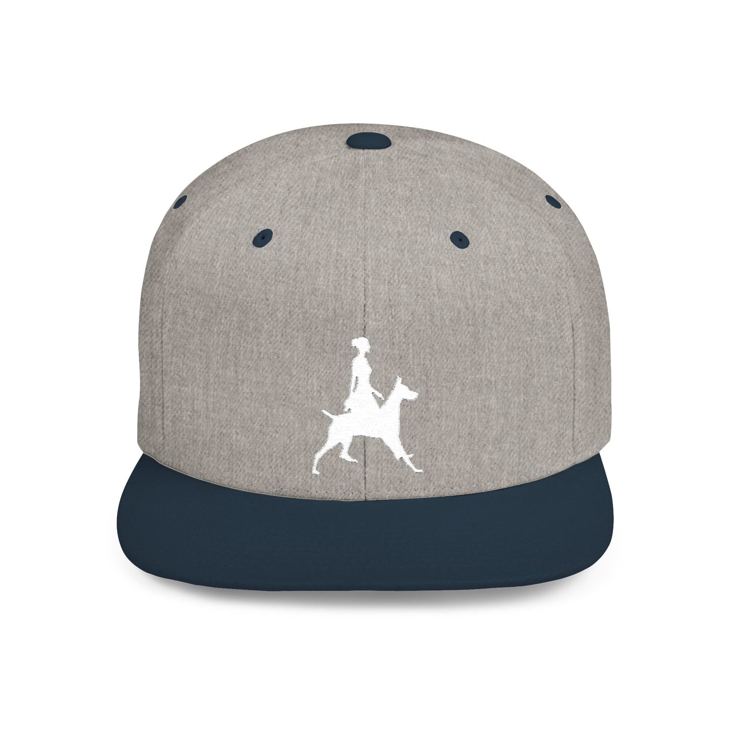 Queen 2 Embroidered Flat Bill Snapback