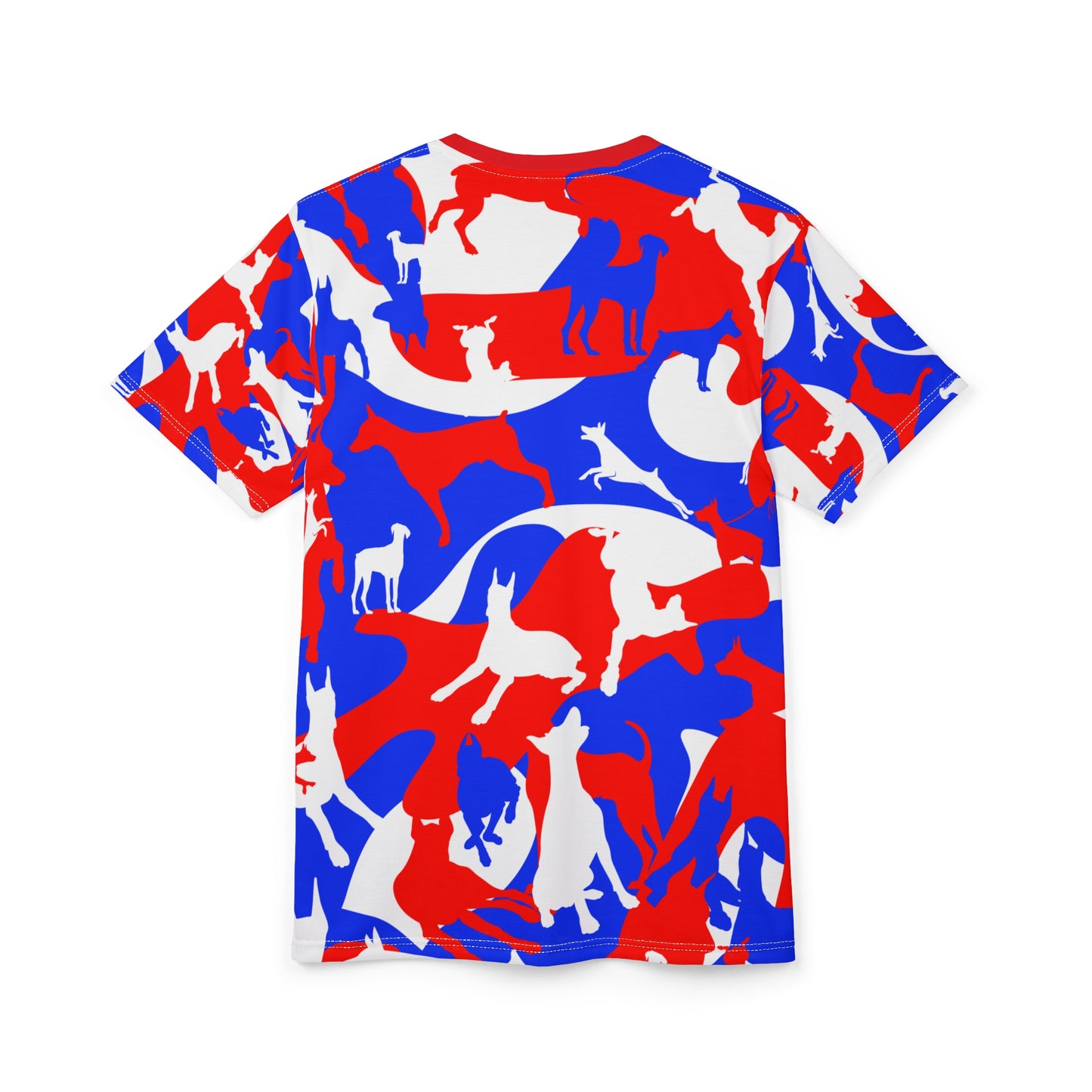Doberman Camo 7 Unisex Cut & Sew Tee (AOP)