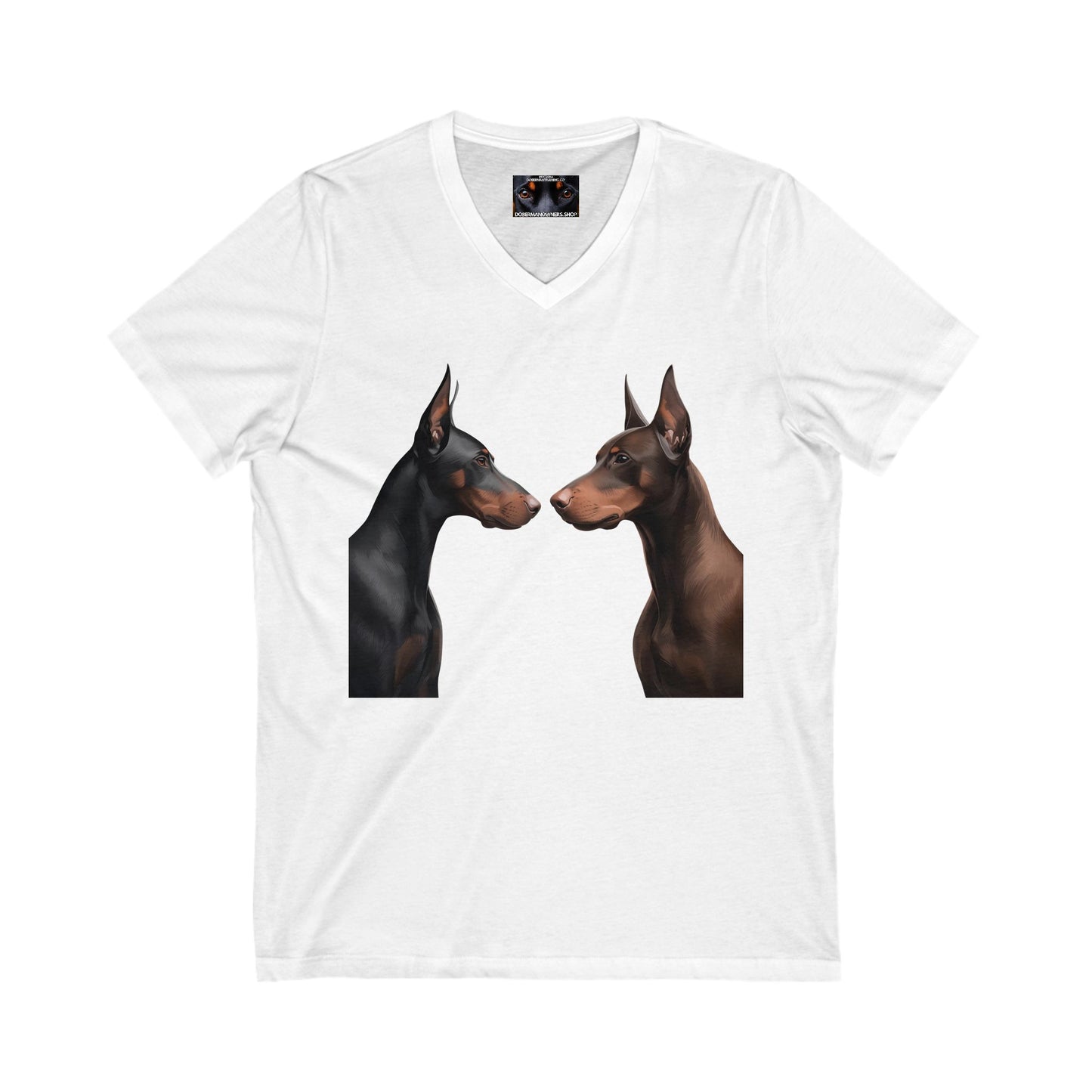 We Know 1 Private Label Unisex Jersey Short Sleeve V-Neck Tee