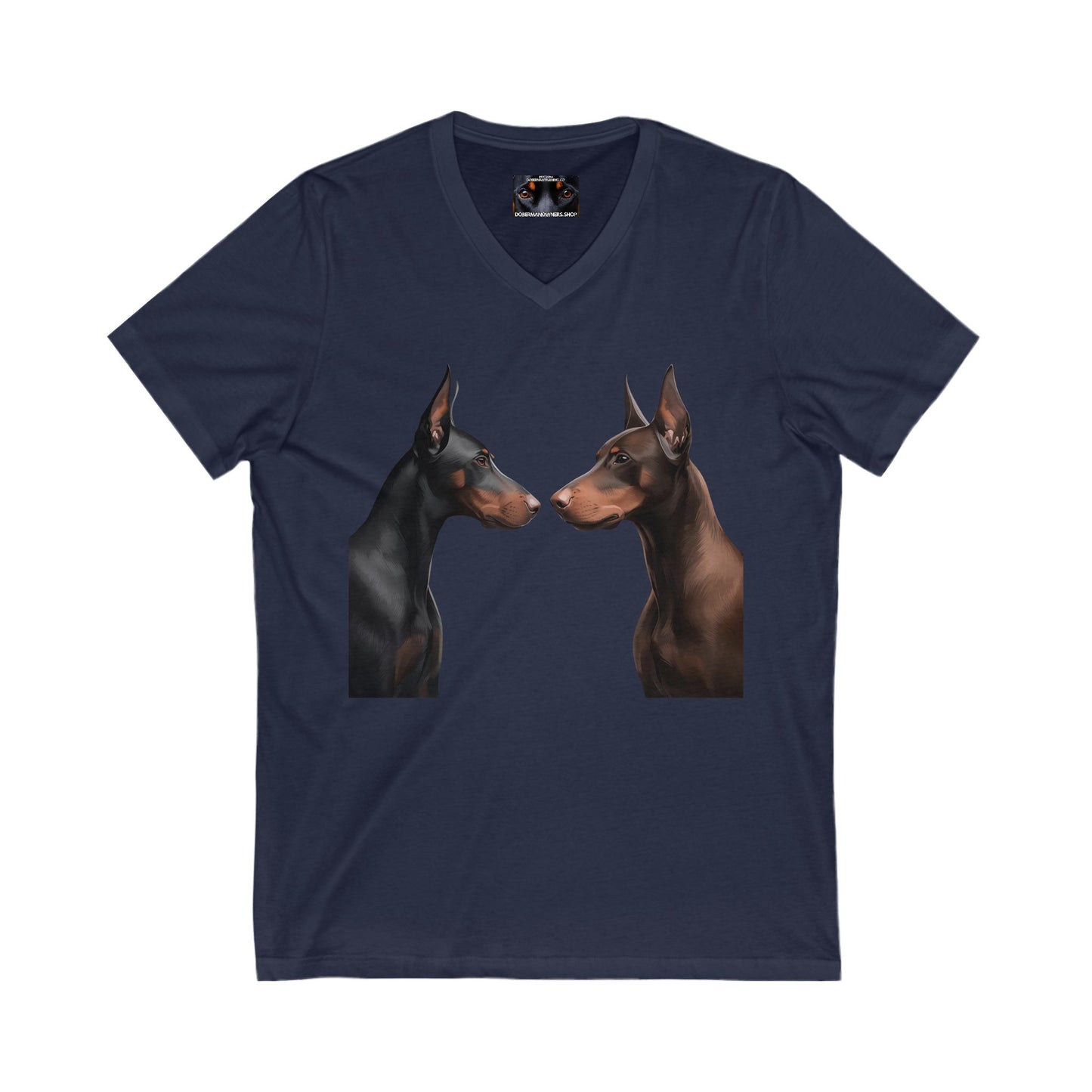 We Know 1 Private Label Unisex Jersey Short Sleeve V-Neck Tee