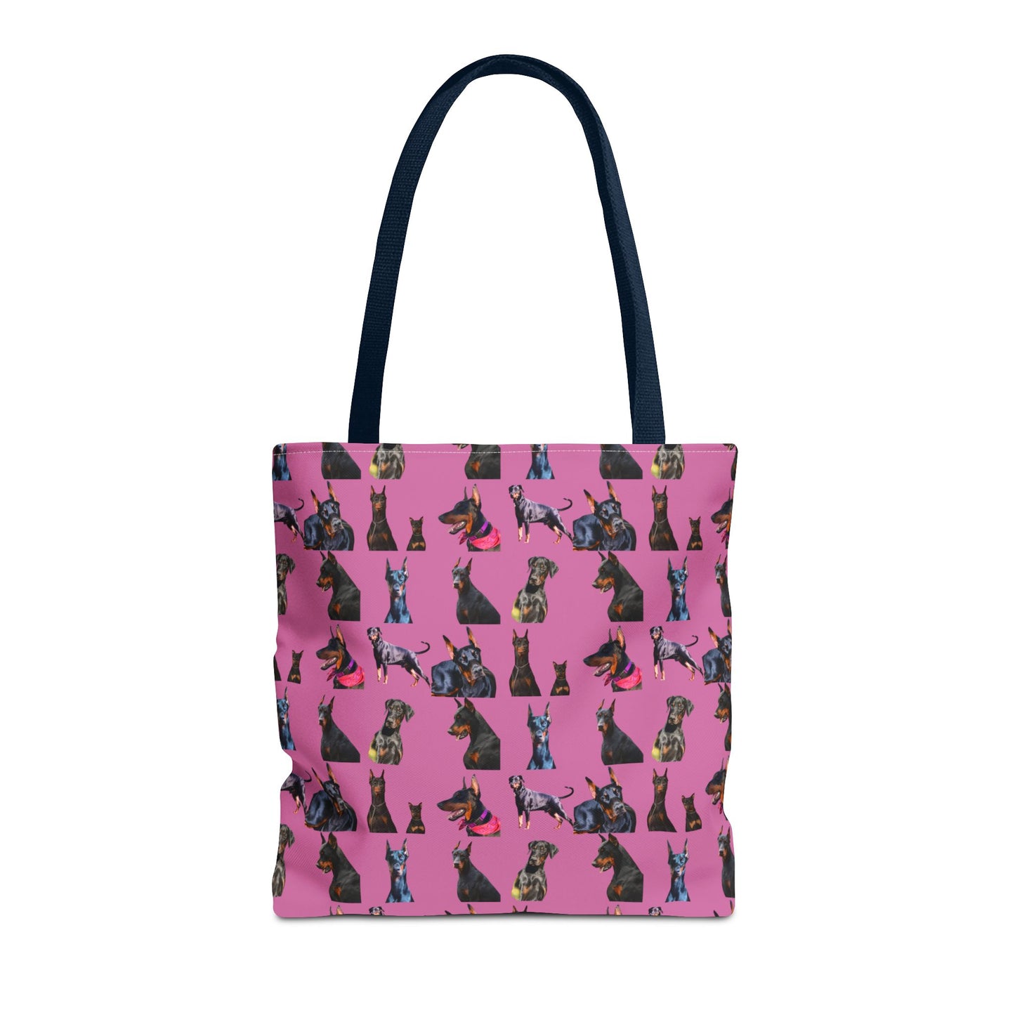 Edition 7 Doberman Model Pattern Light Pink Tote Bag