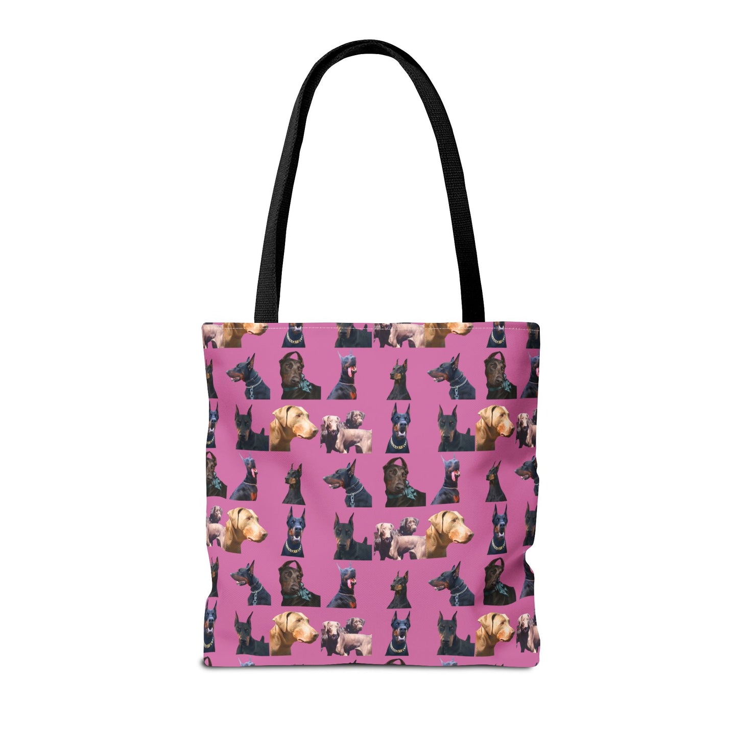Edition 8 Doberman Model Pattern Light Pink Tote Bag